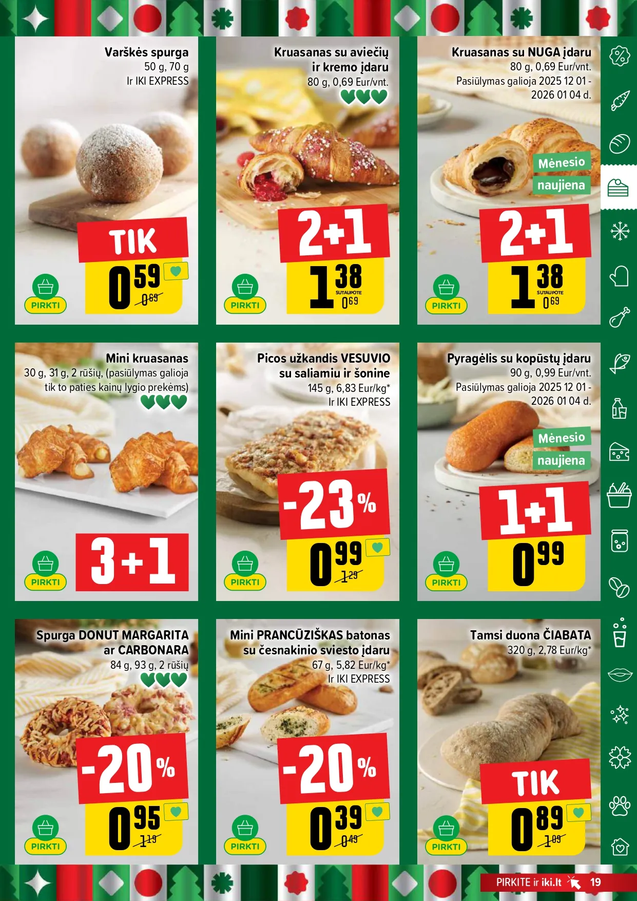 IKI akcijų ir nuolaidų leidinys Nr.49 nuo 2025.12.01 iki 2025.12.07 - 19