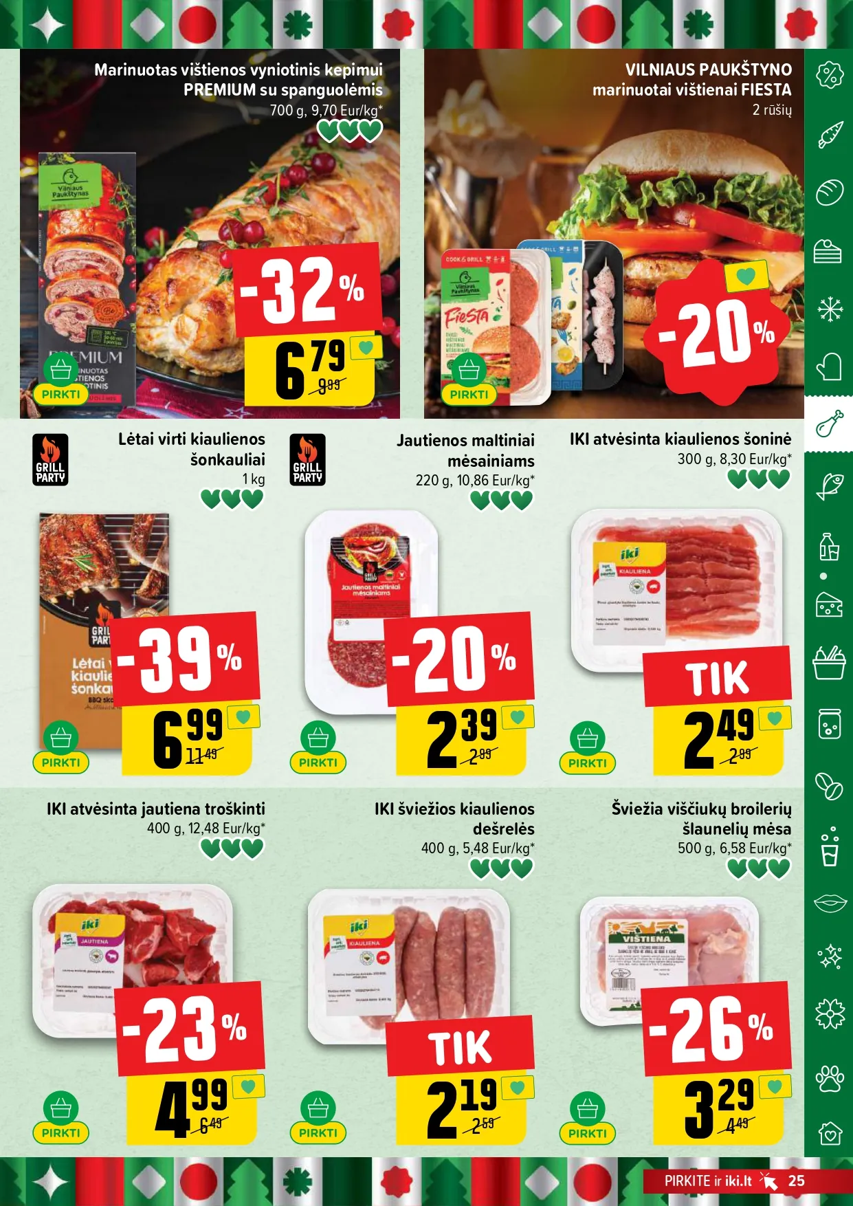 IKI akcijų ir nuolaidų leidinys Nr.49 nuo 2025.12.01 iki 2025.12.07 - 25