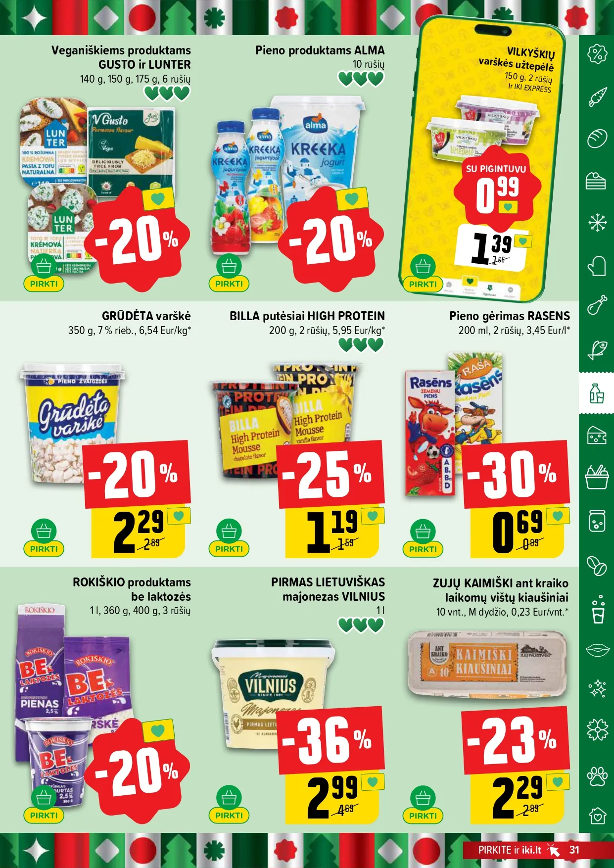 IKI akcijų ir nuolaidų leidinys Nr.49 nuo 2025.12.01 iki 2025.12.07 - 31
