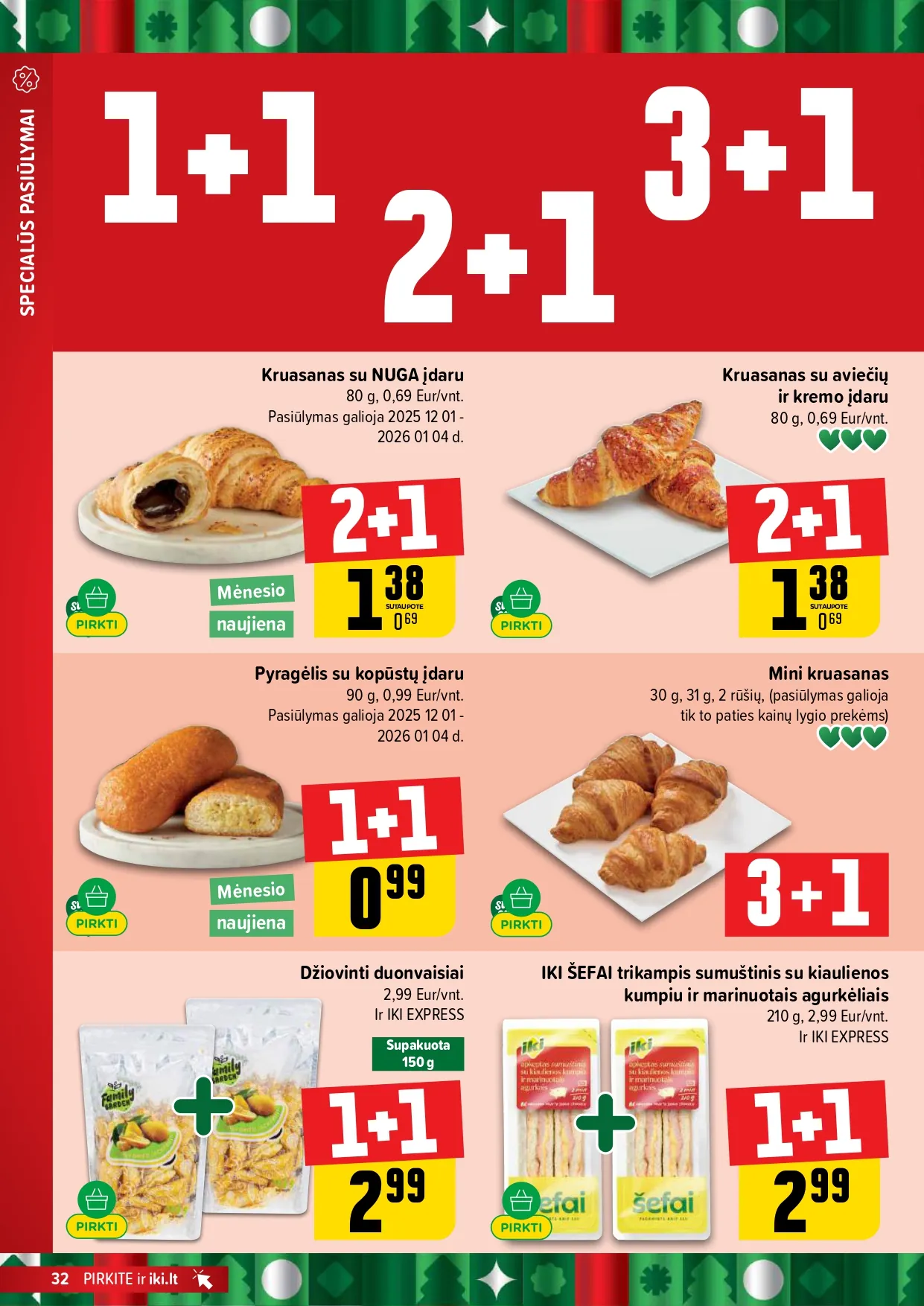 IKI akcijų ir nuolaidų leidinys Nr.49 nuo 2025.12.01 iki 2025.12.07 - 32