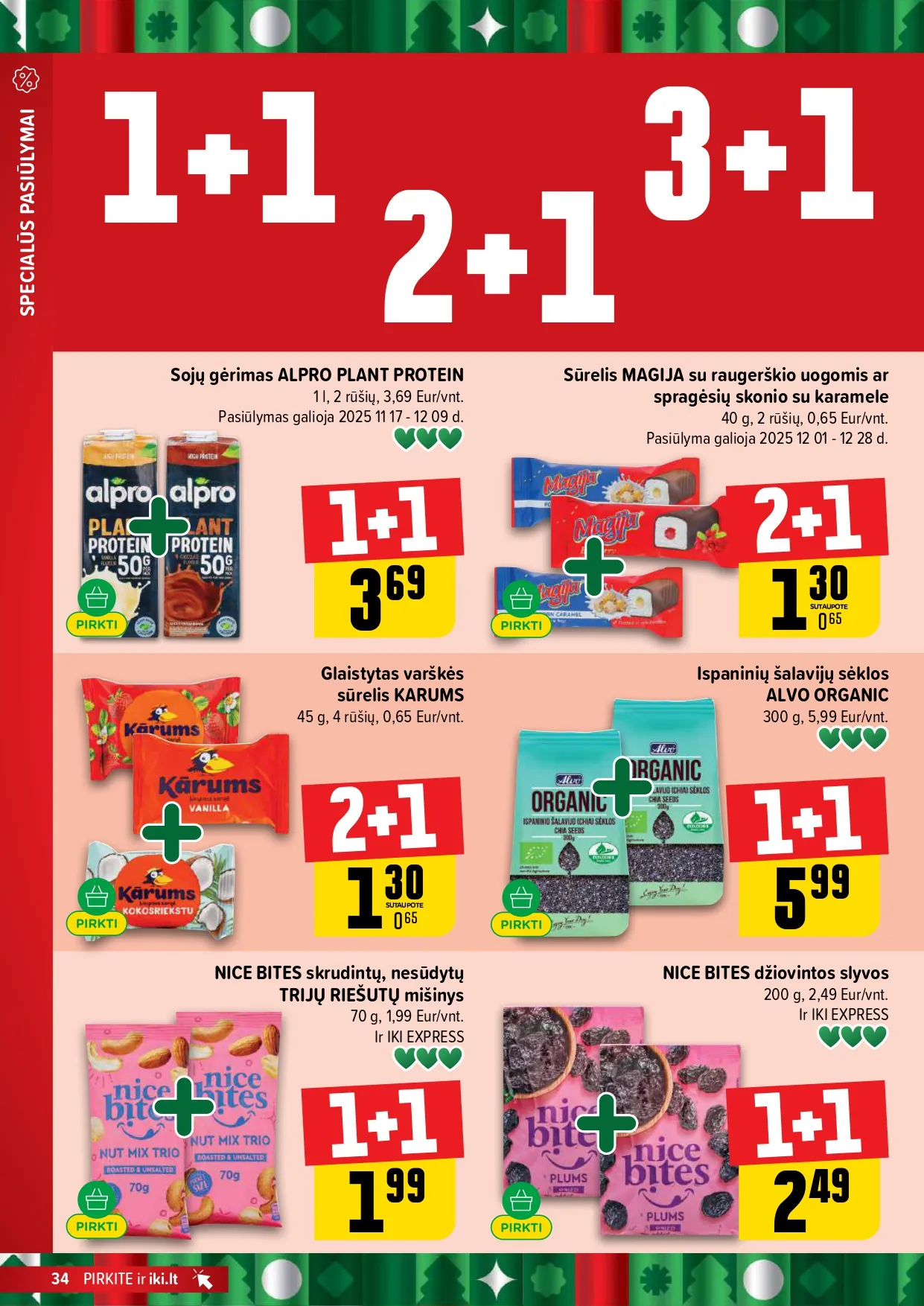 IKI akcijų ir nuolaidų leidinys Nr.49 nuo 2025.12.01 iki 2025.12.07 - 34