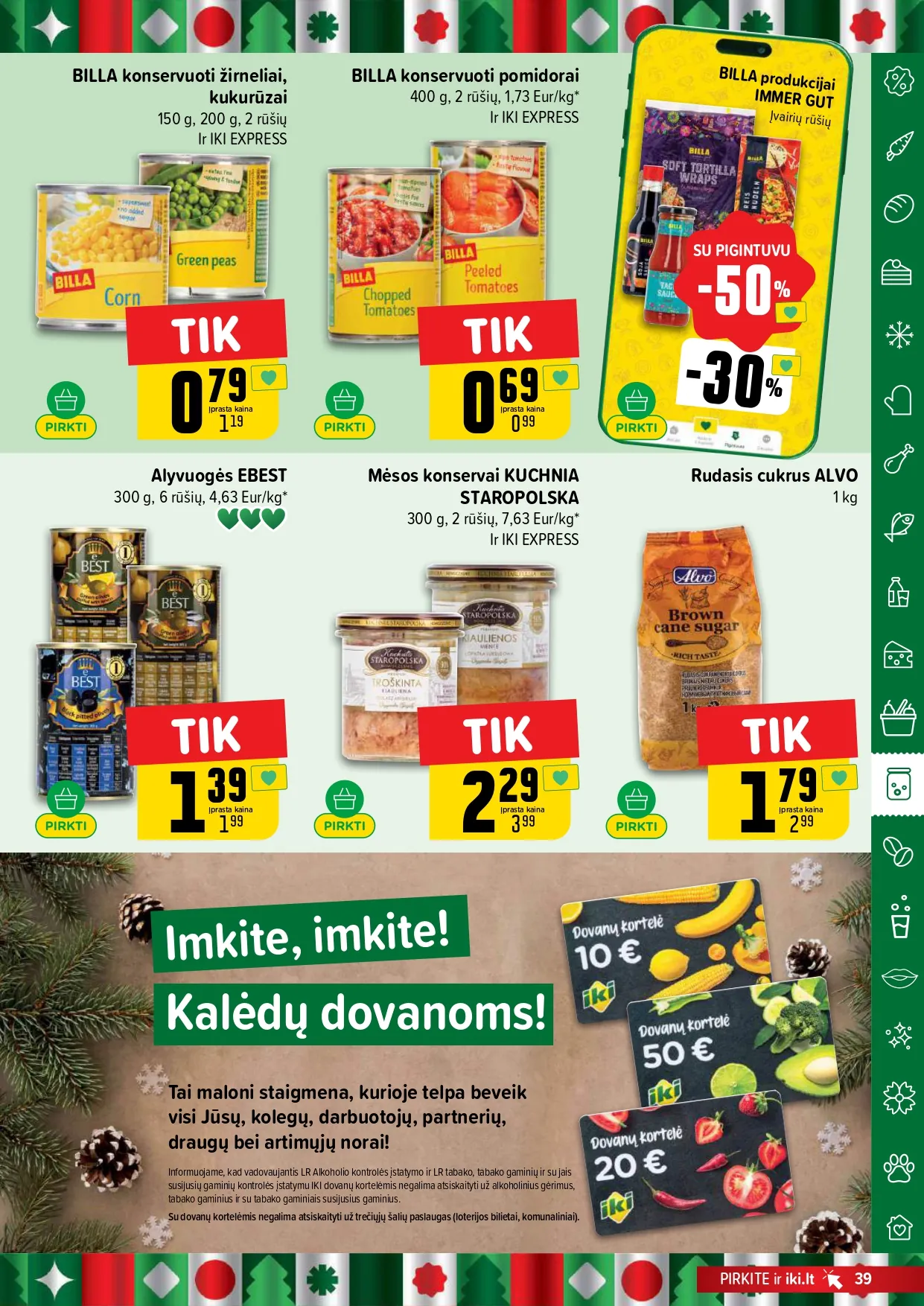 IKI akcijų ir nuolaidų leidinys Nr.49 nuo 2025.12.01 iki 2025.12.07 - 39