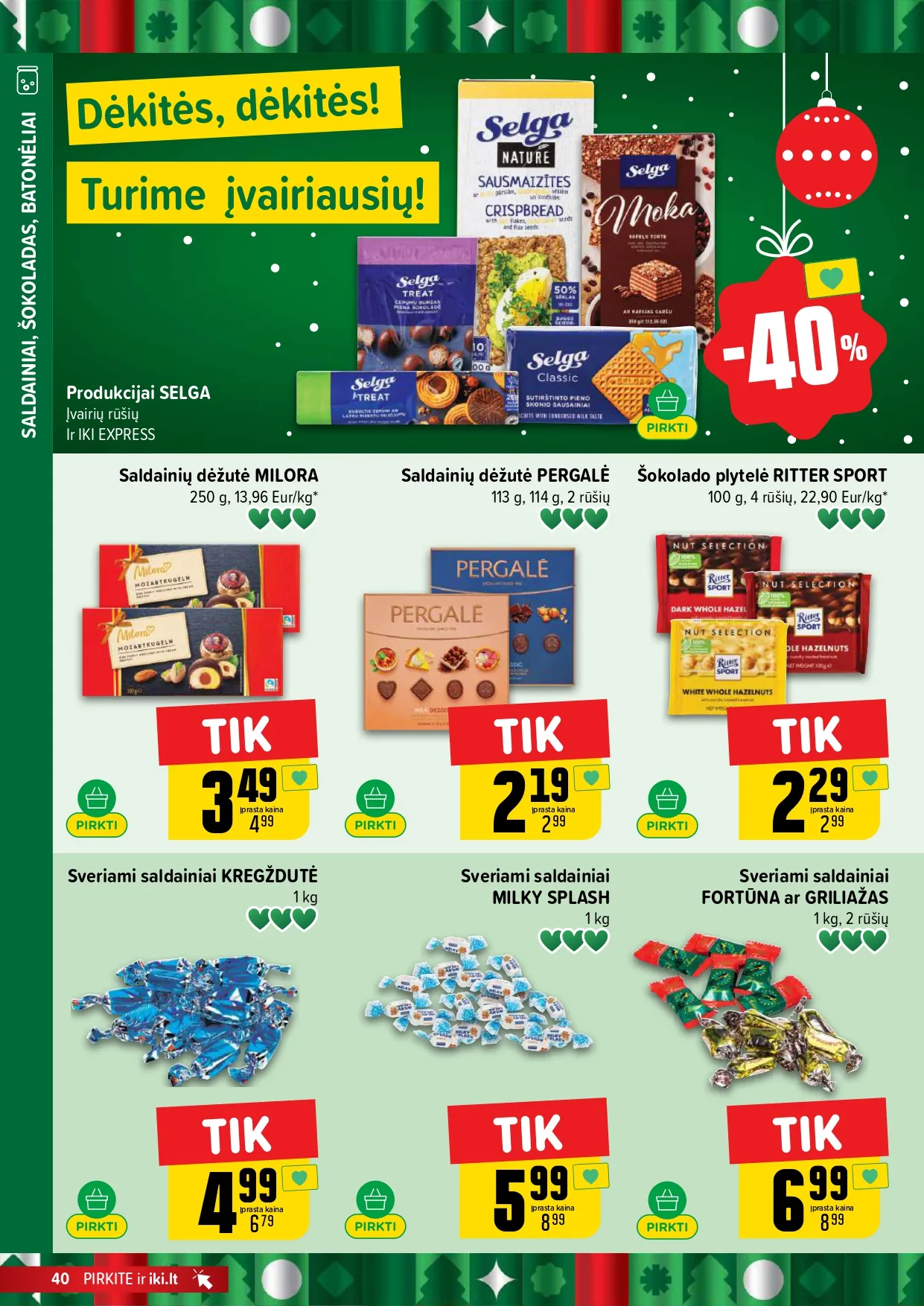 IKI akcijų ir nuolaidų leidinys Nr.49 nuo 2025.12.01 iki 2025.12.07 - 40