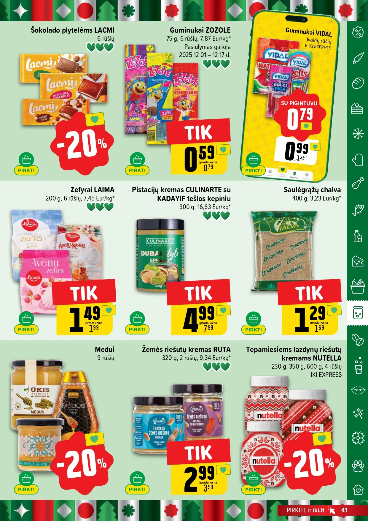 IKI akcijų ir nuolaidų leidinys Nr.49 nuo 2025.12.01 iki 2025.12.07 - 41