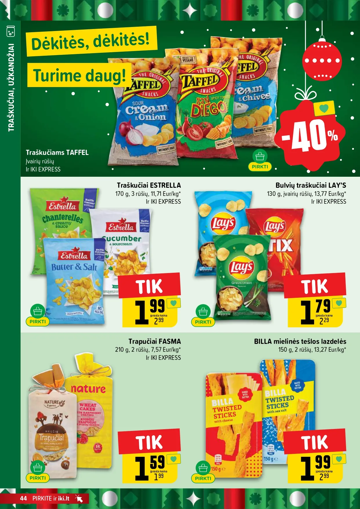 IKI akcijų ir nuolaidų leidinys Nr.49 nuo 2025.12.01 iki 2025.12.07 - 44