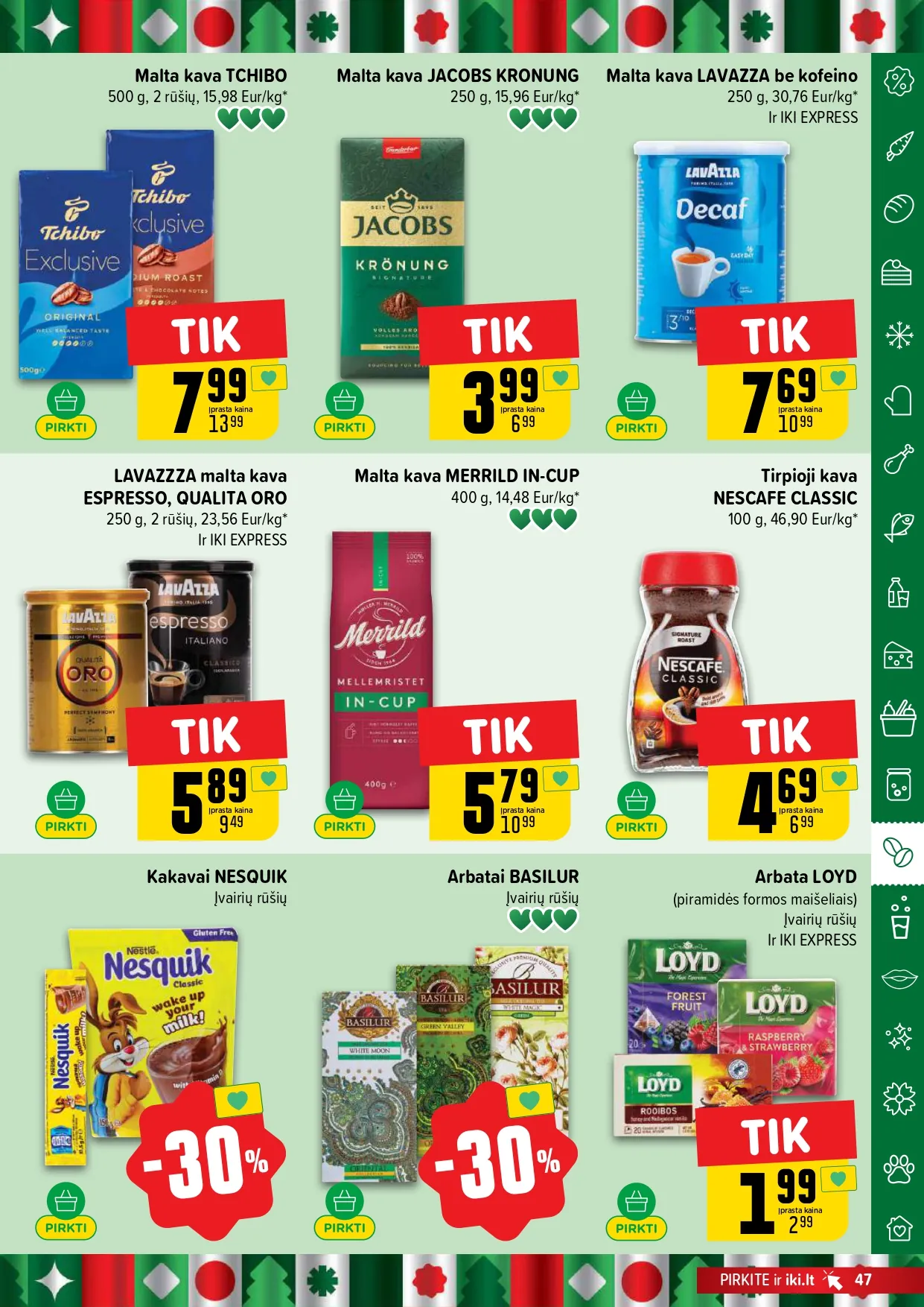 IKI akcijų ir nuolaidų leidinys Nr.49 nuo 2025.12.01 iki 2025.12.07 - 47