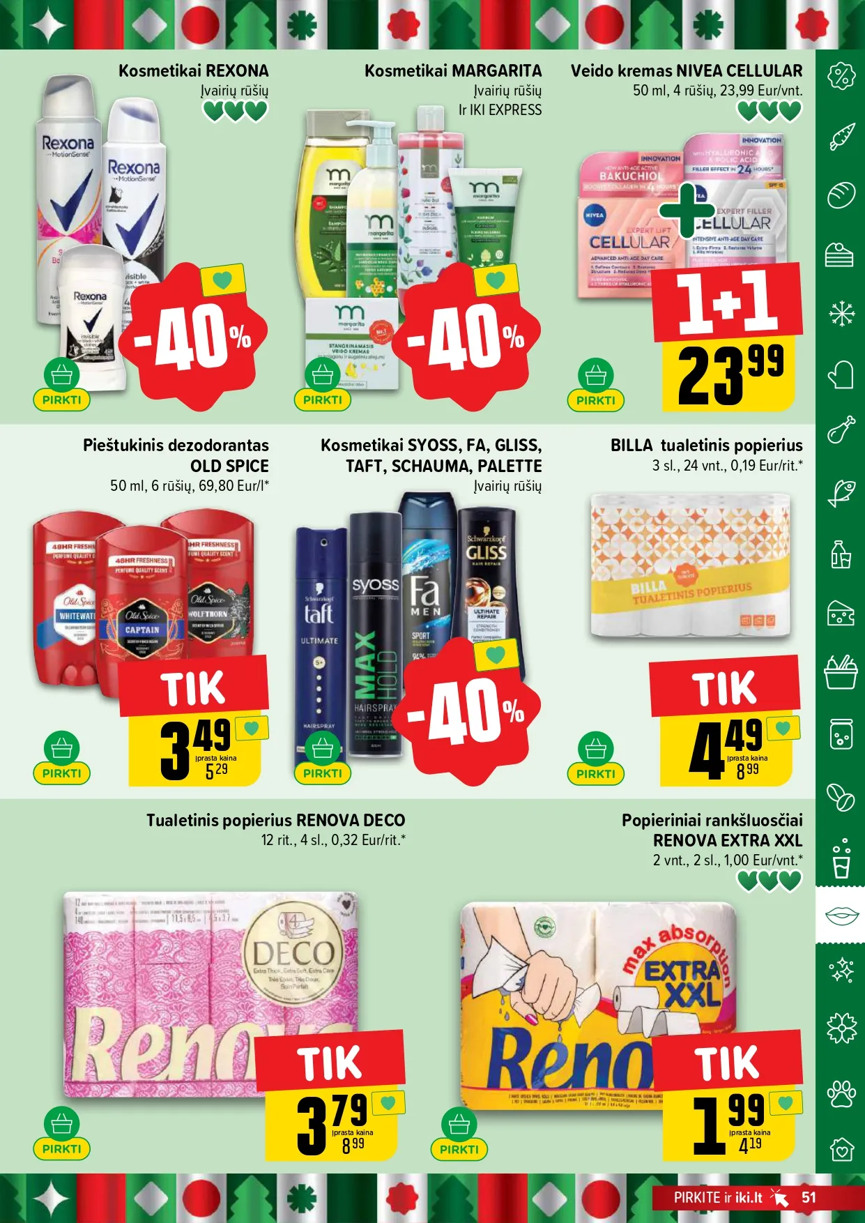 IKI akcijų ir nuolaidų leidinys Nr.49 nuo 2025.12.01 iki 2025.12.07 - 51