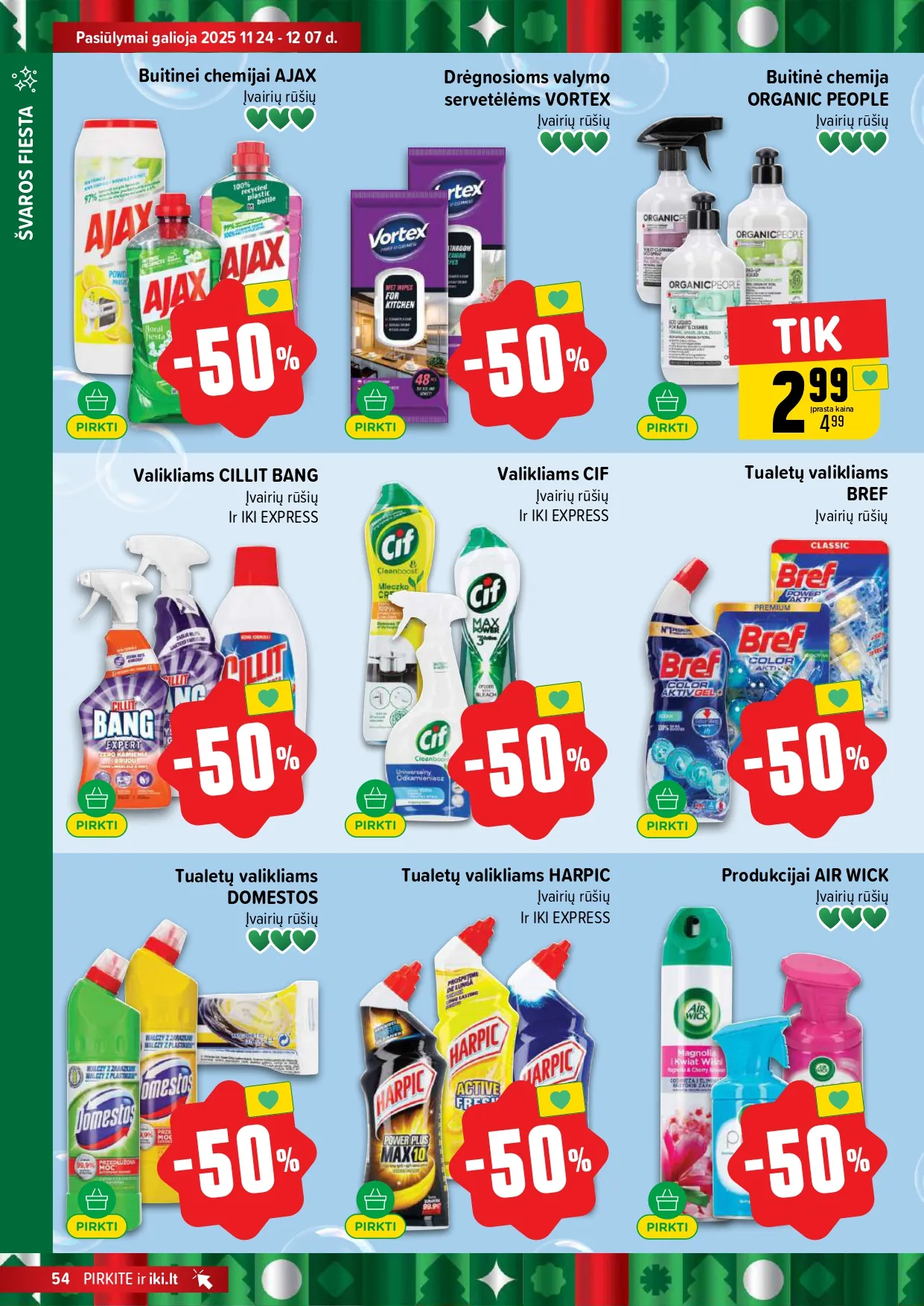 IKI akcijų ir nuolaidų leidinys Nr.49 nuo 2025.12.01 iki 2025.12.07 - 54