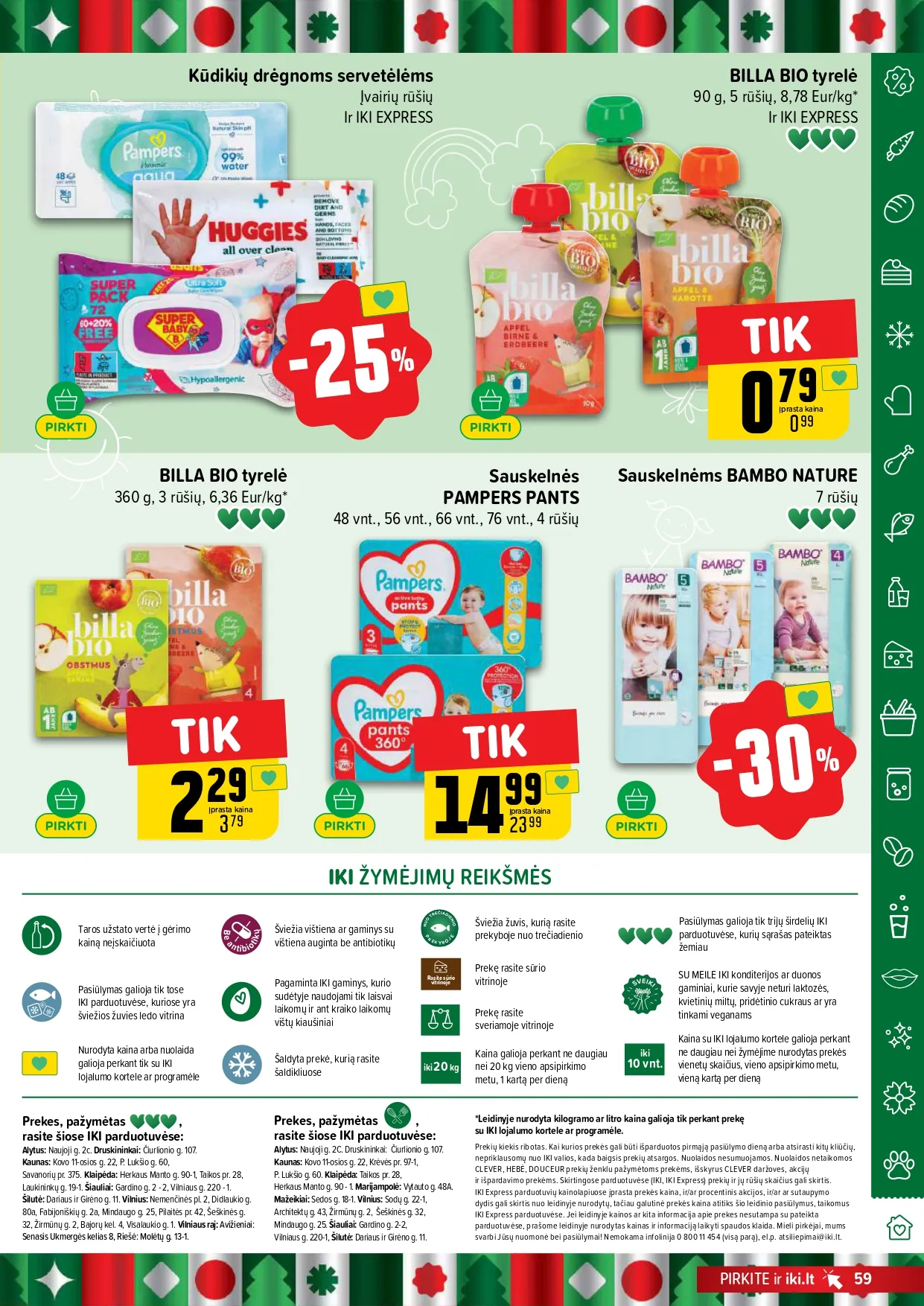 IKI akcijų ir nuolaidų leidinys Nr.49 nuo 2025.12.01 iki 2025.12.07 - 59