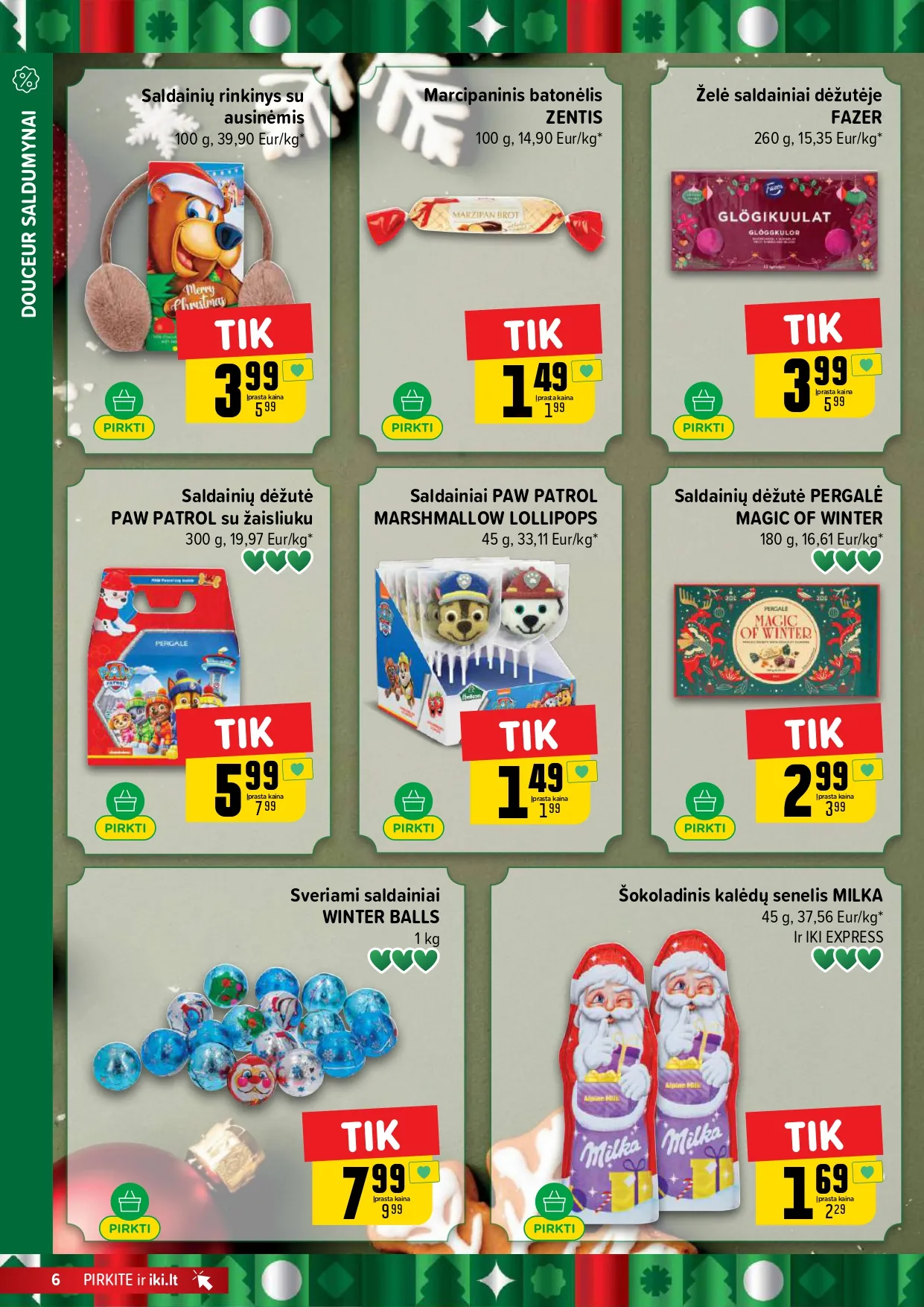 IKI akcijų ir nuolaidų leidinys Nr.49 nuo 2025.12.01 iki 2025.12.07 - 6