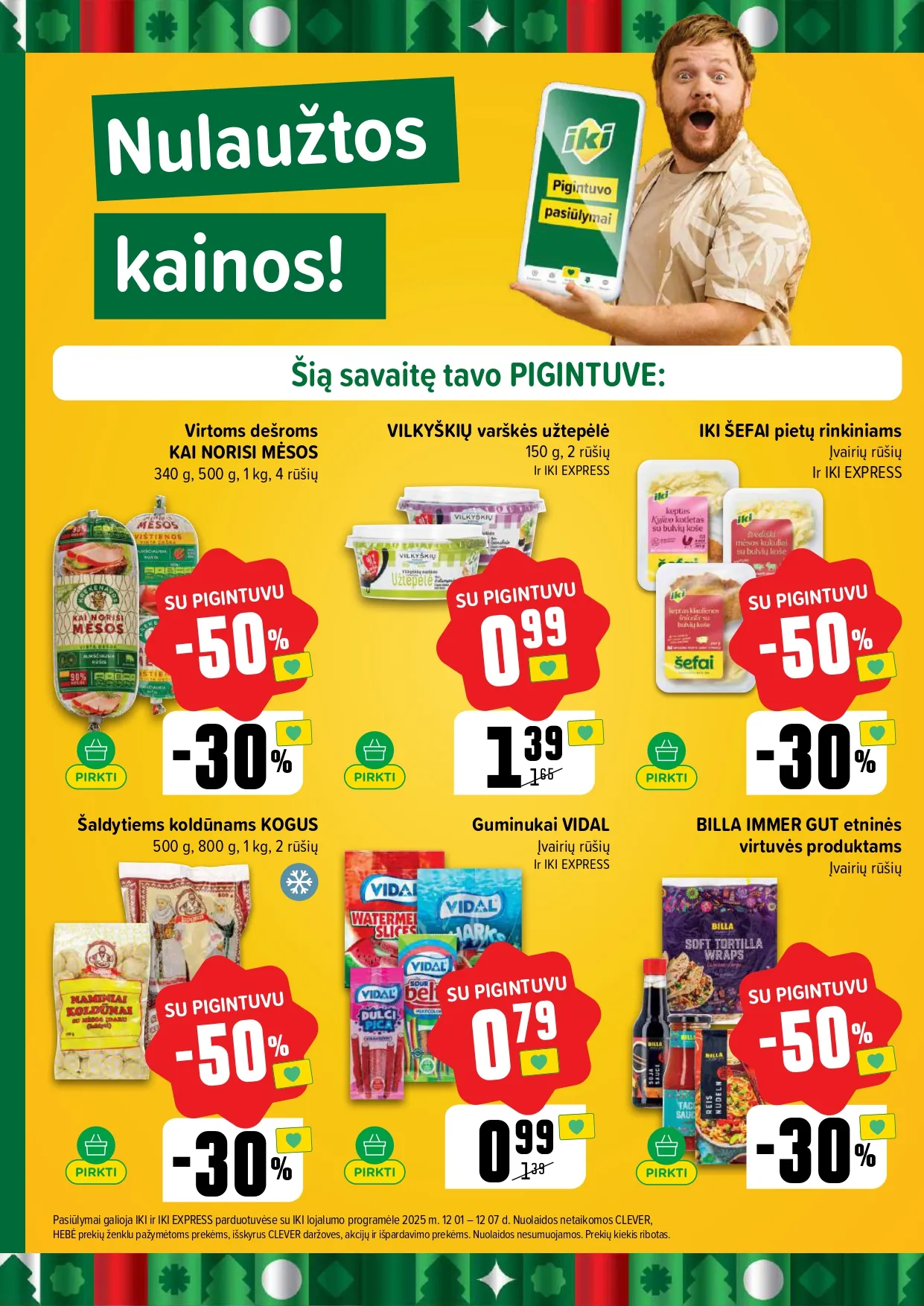 IKI akcijų ir nuolaidų leidinys Nr.49 nuo 2025.12.01 iki 2025.12.07 - 60