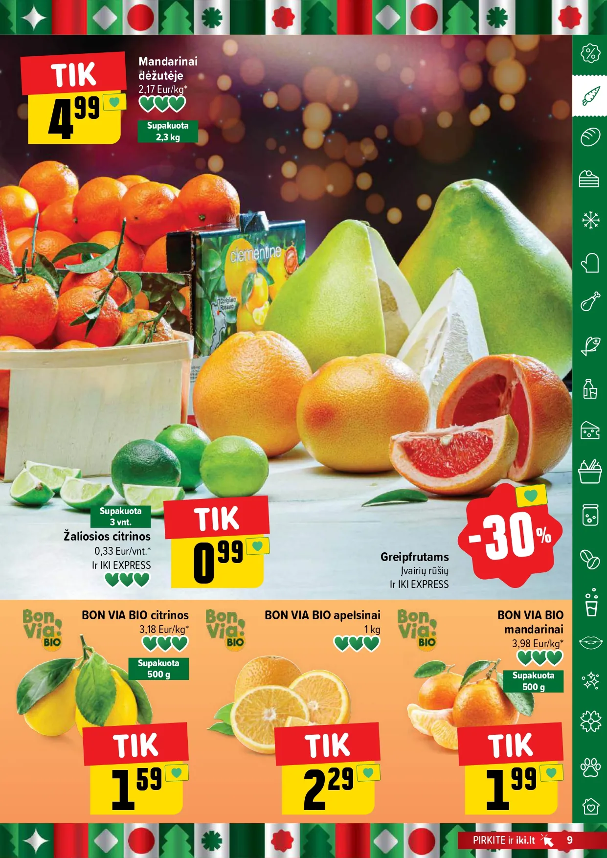 IKI akcijų ir nuolaidų leidinys Nr.49 nuo 2025.12.01 iki 2025.12.07 - 9