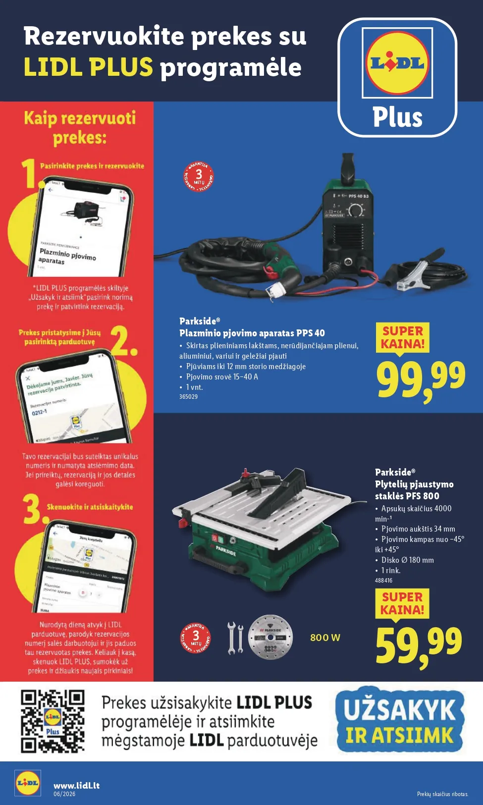 LIDL ne maisto prekių akcijų ir nuolaidų leidinys Nr. 6 nuo 2026.02.02 iki 2026.02.08 - 2