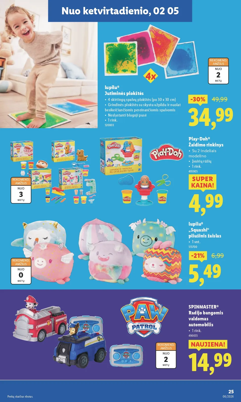 LIDL ne maisto prekių akcijų ir nuolaidų leidinys Nr. 6 nuo 2026.02.02 iki 2026.02.08 - 25