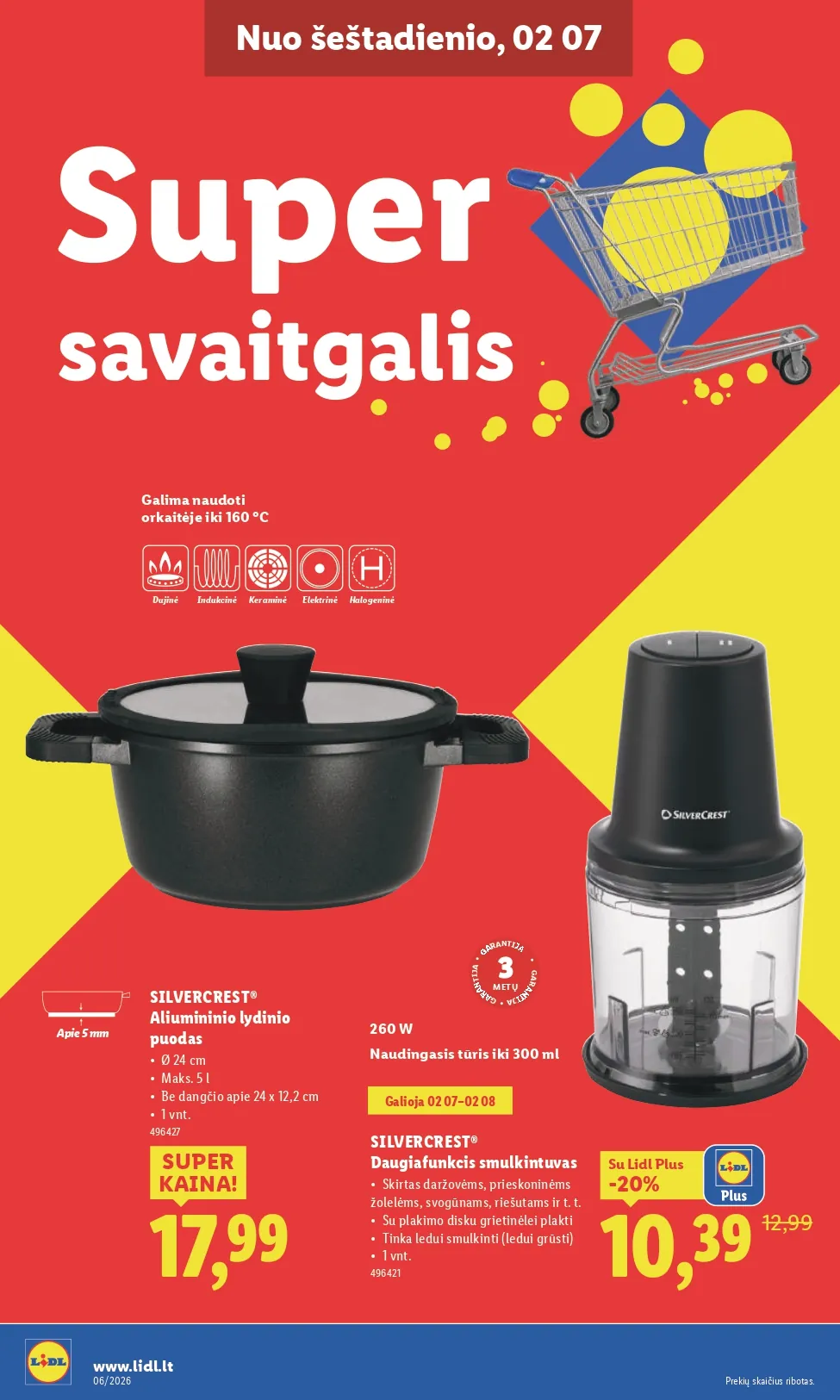 LIDL ne maisto prekių akcijų ir nuolaidų leidinys Nr. 6 nuo 2026.02.02 iki 2026.02.08 - 28