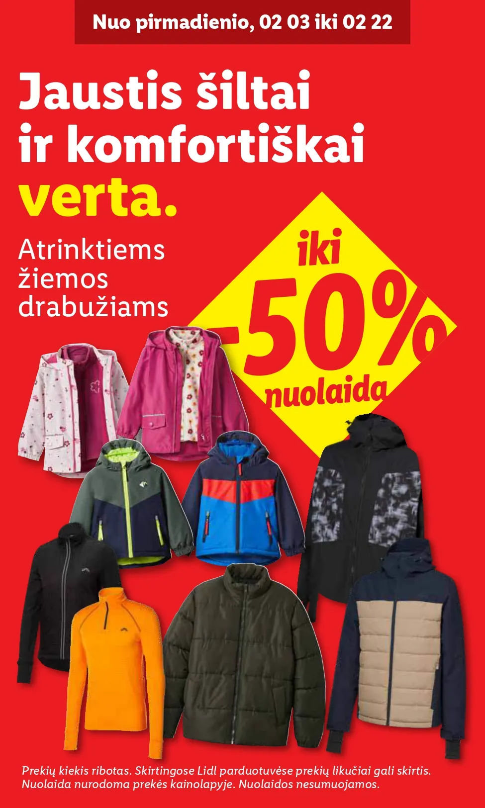 LIDL ne maisto prekių akcijų ir nuolaidų leidinys Nr. 6 nuo 2026.02.02 iki 2026.02.08 - 31