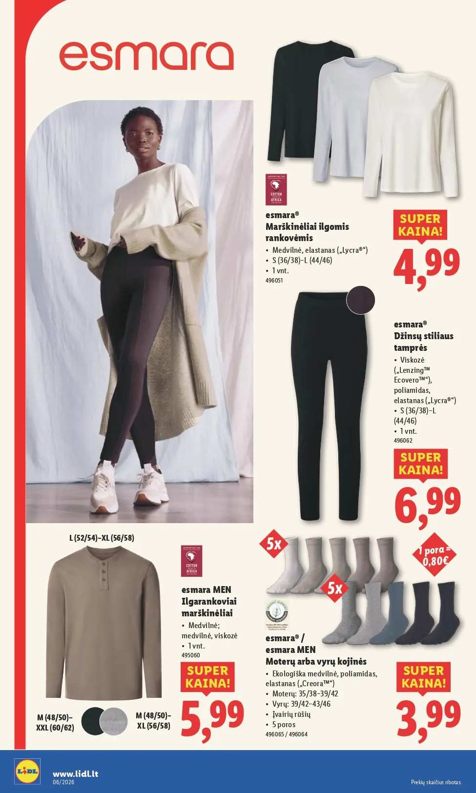LIDL ne maisto prekių akcijų ir nuolaidų leidinys Nr. 6 nuo 2026.02.02 iki 2026.02.08 - 6