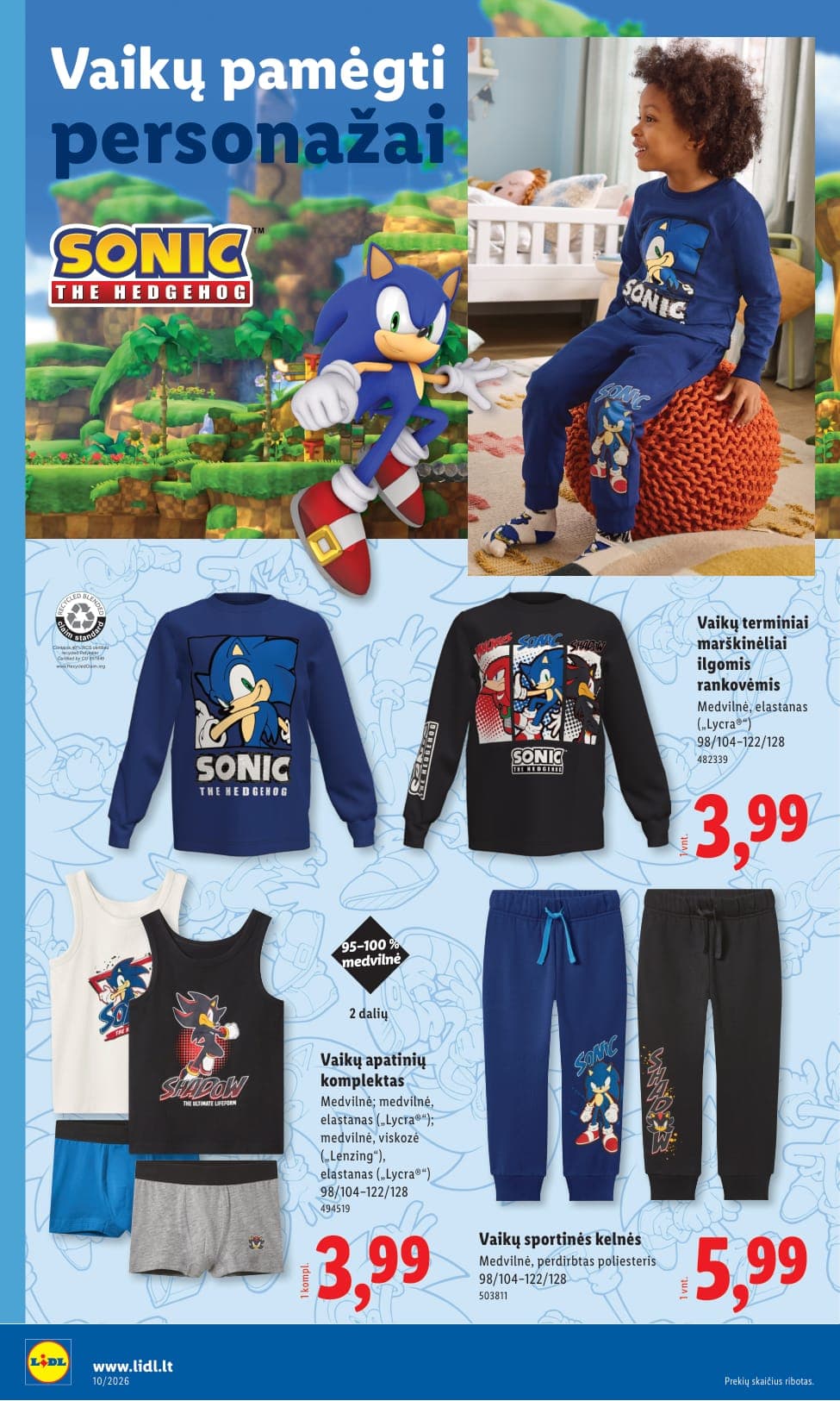 Naujas LIDL ne maisto prekių akcijų ir nuolaidų leidinys Nr. 10 nuo 2026.03.02 iki 2026.03.08 - 14