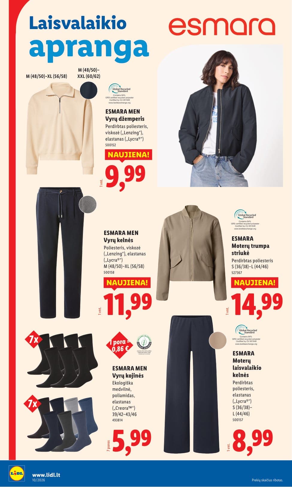 Naujas LIDL ne maisto prekių akcijų ir nuolaidų leidinys Nr. 10 nuo 2026.03.02 iki 2026.03.08 - 28