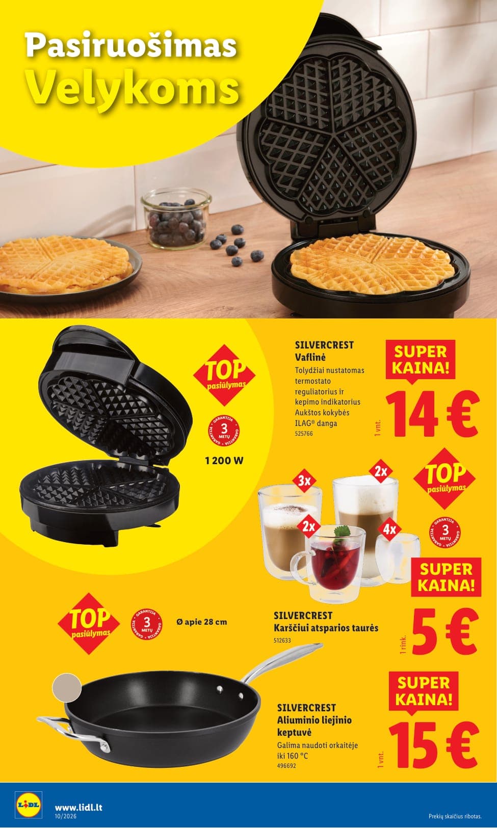 Naujas LIDL ne maisto prekių akcijų ir nuolaidų leidinys Nr. 10 nuo 2026.03.02 iki 2026.03.08 - 4