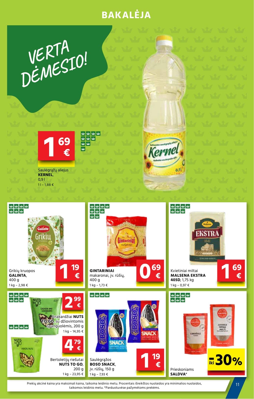 Naujas AIBĖ akcijų ir nuolaidų leidinys Nr. 5 nuo 2026.03.05 iki 2026.03.17 - 11