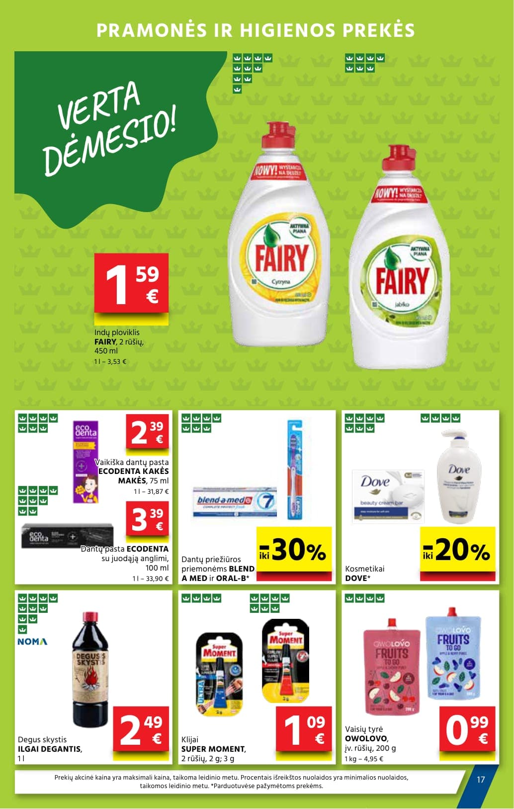 Naujas AIBĖ akcijų ir nuolaidų leidinys Nr. 5 nuo 2026.03.05 iki 2026.03.17 - 17