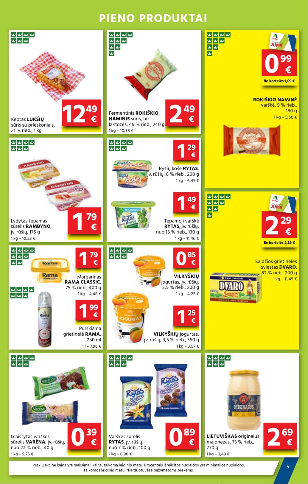 Naujas AIBĖ akcijų ir nuolaidų leidinys Nr. 5 nuo 2026.03.05 iki 2026.03.17 - 9