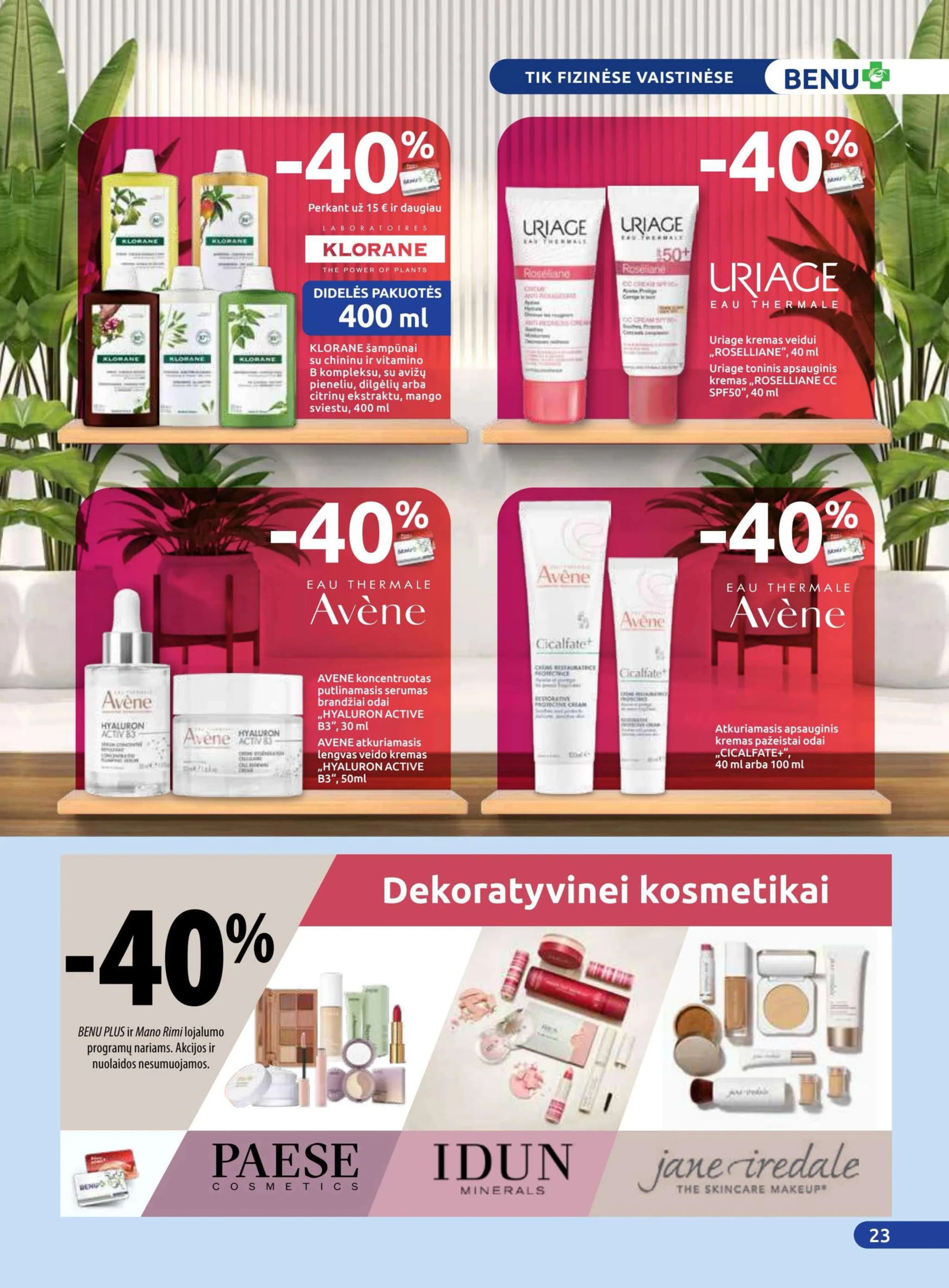 BENU VAISTINĖ akcijų ir nuolaidų leidinys nuo 2026.02.01 iki 2026.02.28 - 23