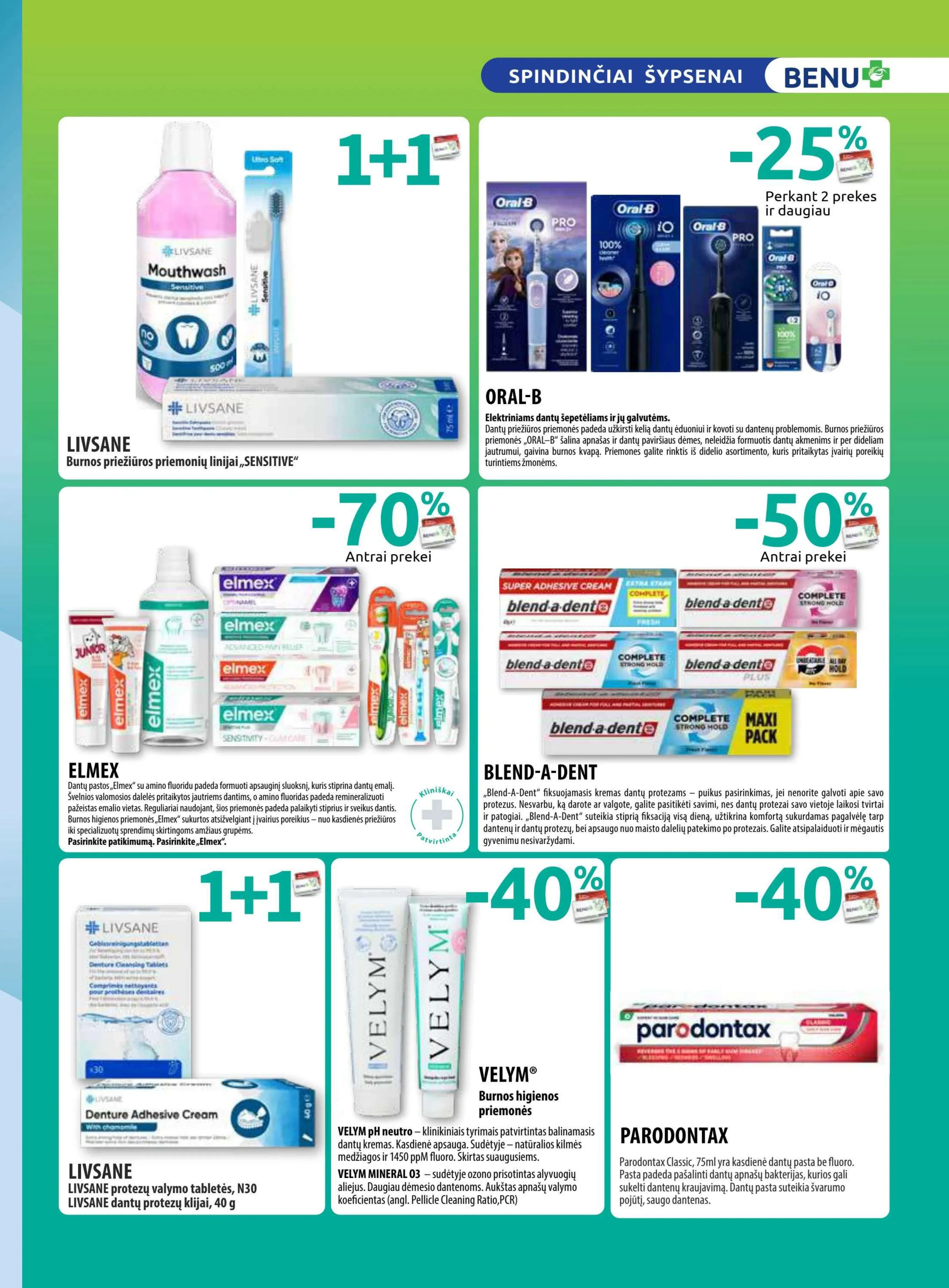 BENU VAISTINĖ akcijų ir nuolaidų leidinys nuo 2026.02.01 iki 2026.02.28