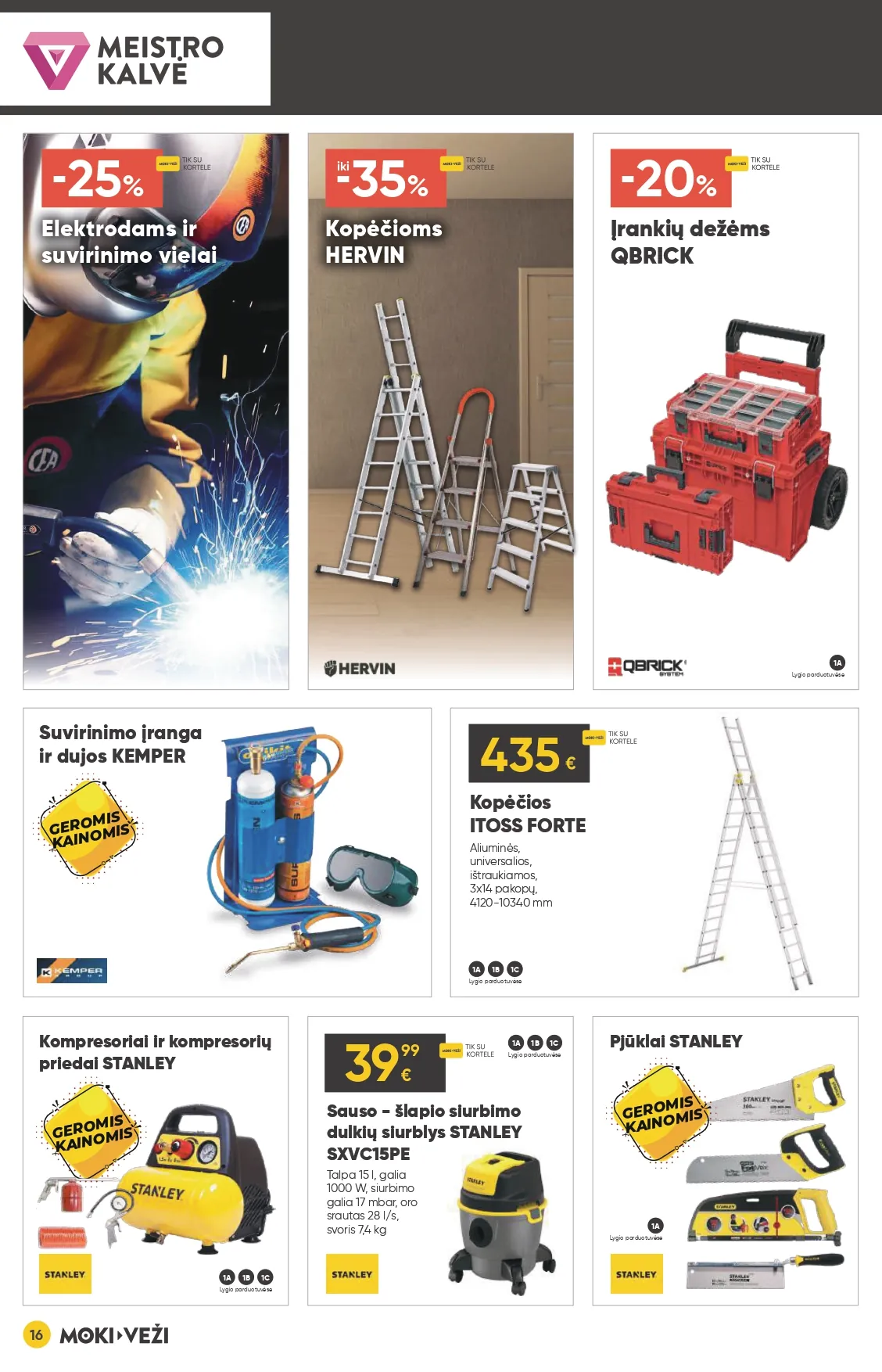 MOKI VEŽI akcijų ir nuolaidų leidinys Nr. 1 nuo 2026.01.08 iki 2026.02.03