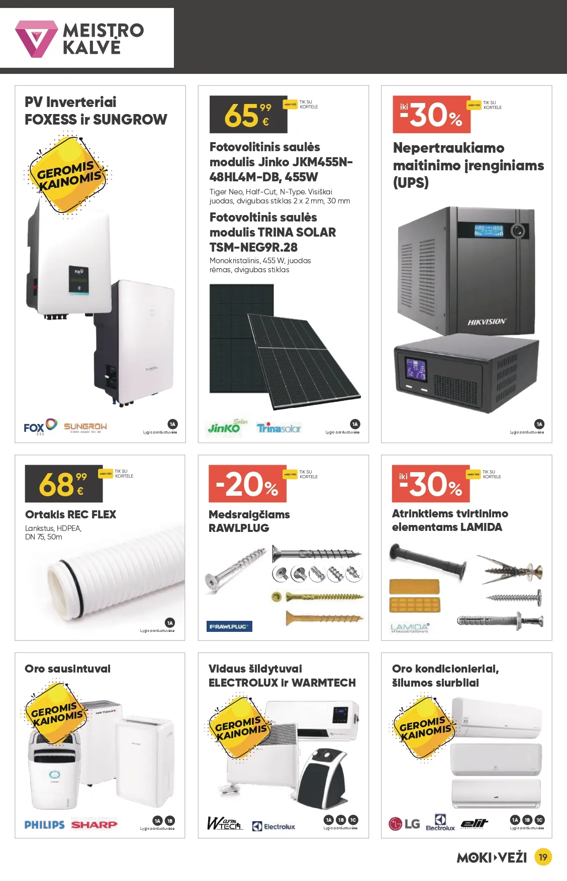 MOKI VEŽI akcijų ir nuolaidų leidinys Nr. 1 nuo 2026.01.08 iki 2026.02.03