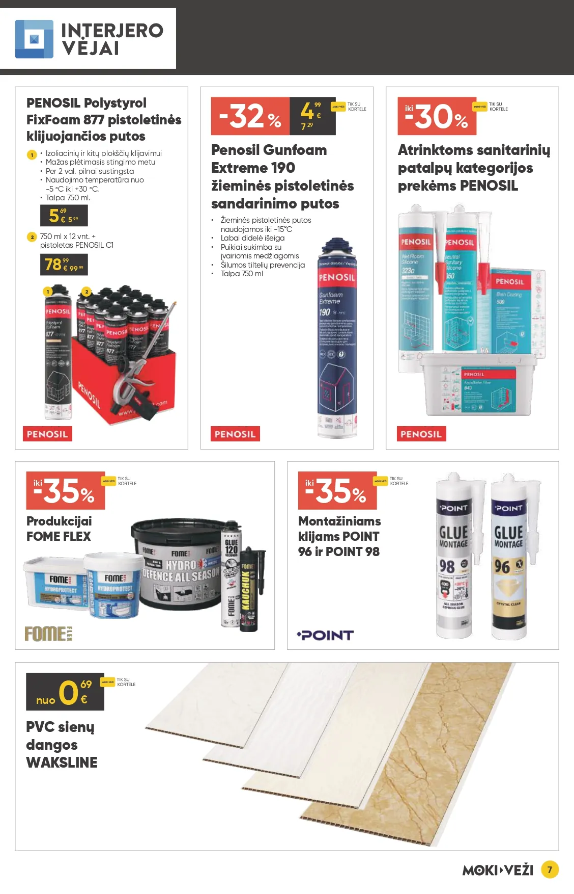 MOKI VEŽI akcijų ir nuolaidų leidinys Nr. 1 nuo 2026.01.08 iki 2026.02.03