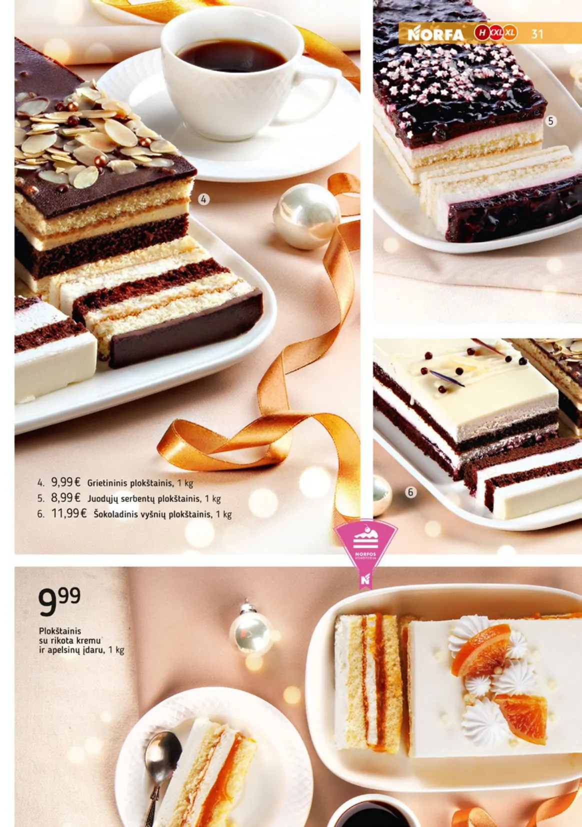 NORFA šventinis akcijų ir nuolaidų leidinys "Parsineškite namo kalėdas" nuo 2025.12.09 iki 2026.01.05 - 31