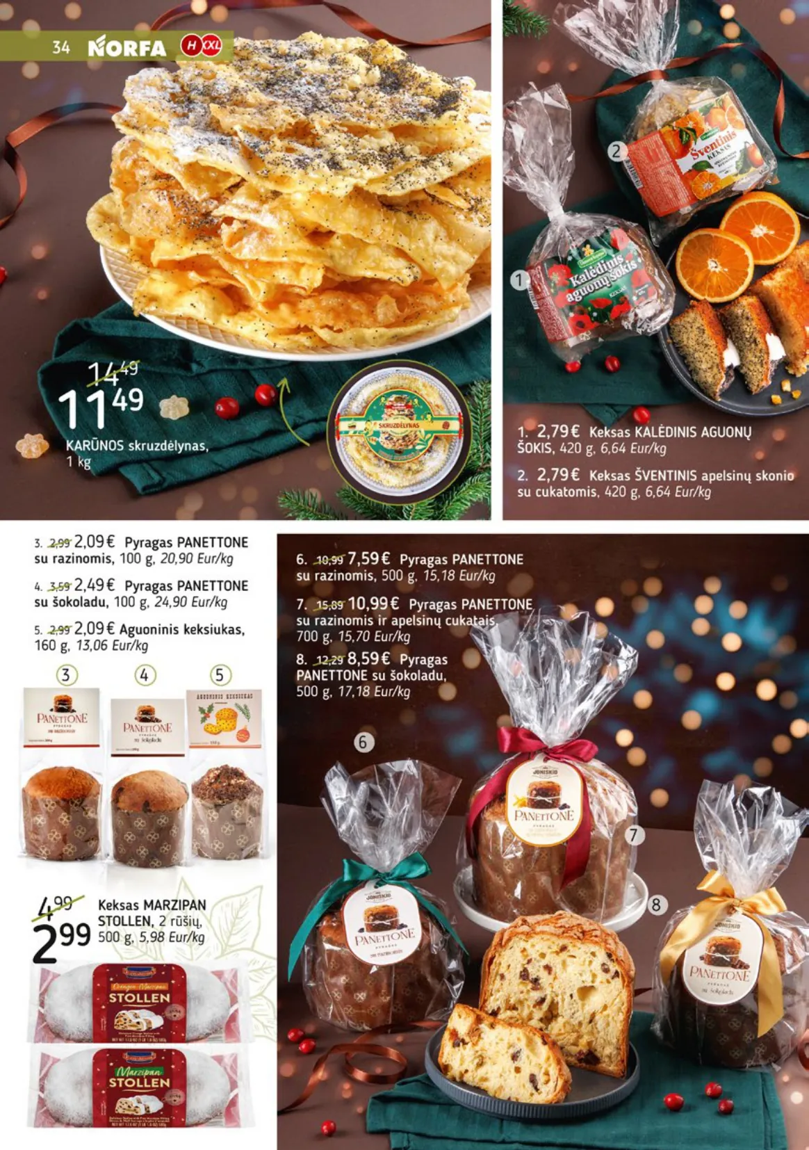 NORFA šventinis akcijų ir nuolaidų leidinys "Parsineškite namo kalėdas" nuo 2025.12.09 iki 2026.01.05 - 34