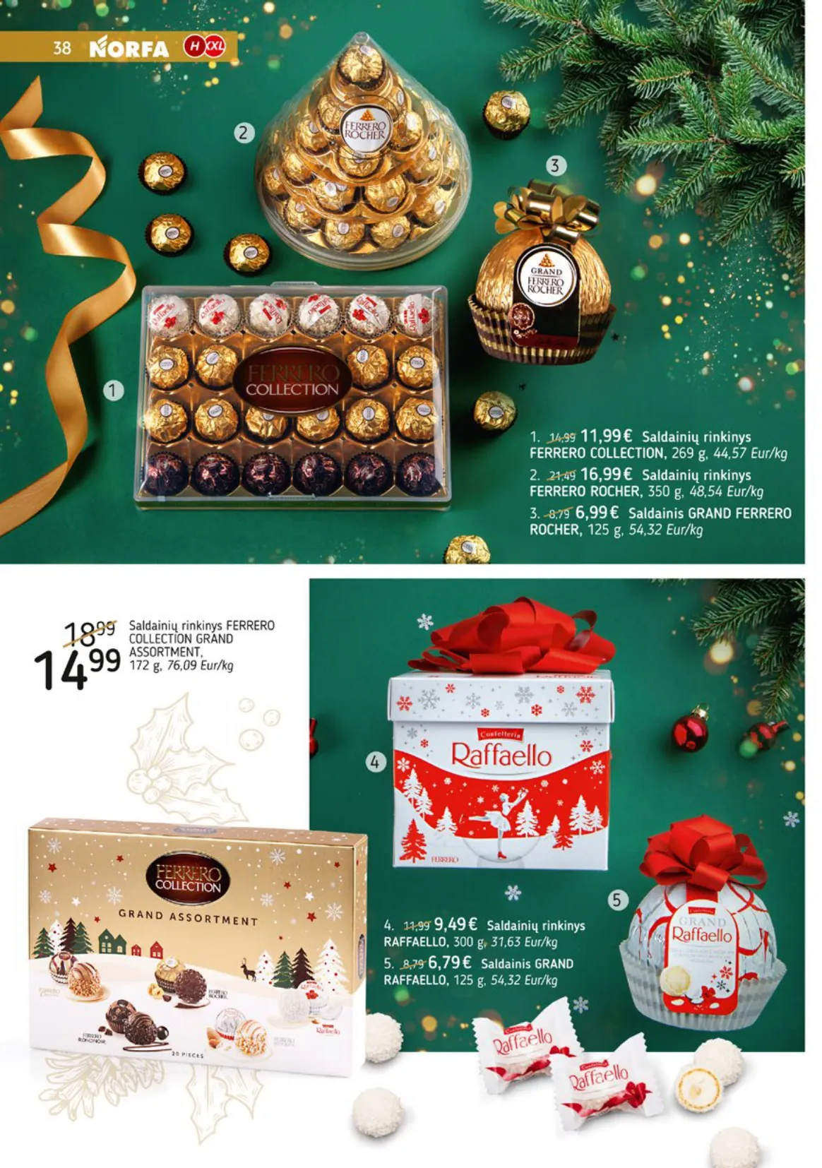 NORFA šventinis akcijų ir nuolaidų leidinys "Parsineškite namo kalėdas" nuo 2025.12.09 iki 2026.01.05 - 38