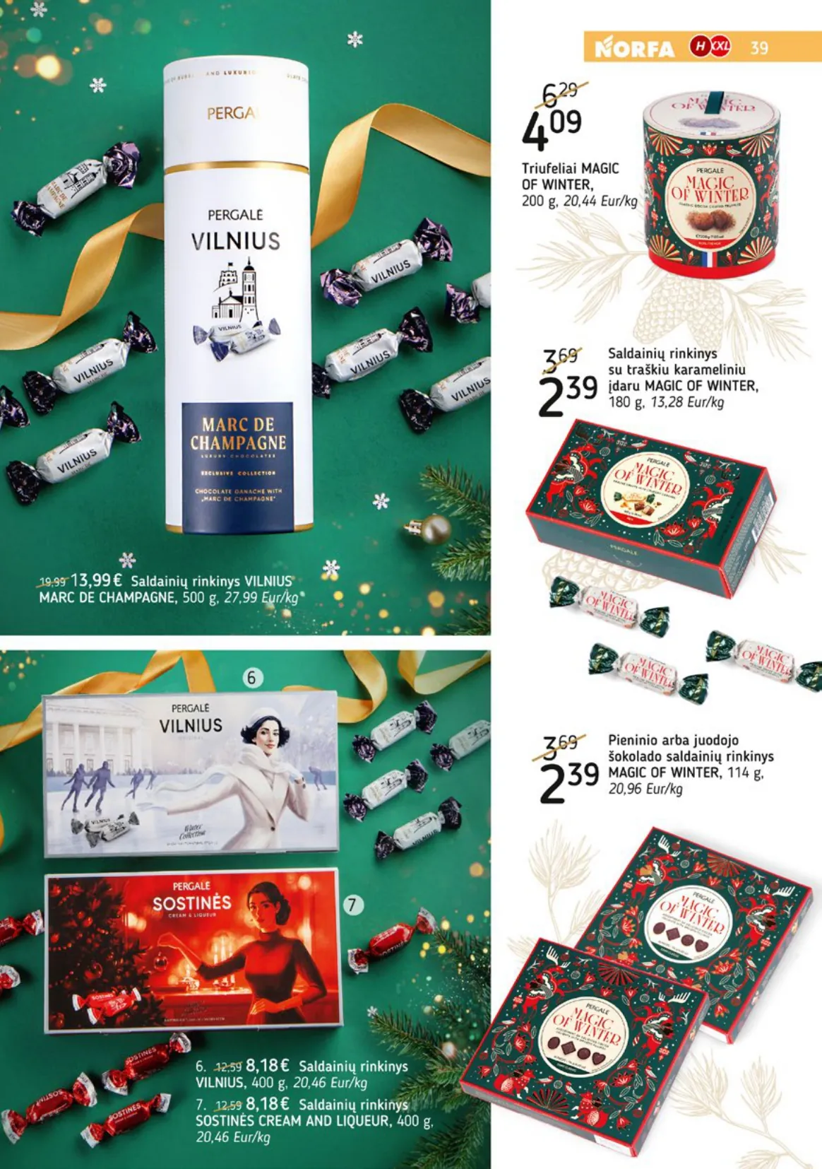 NORFA šventinis akcijų ir nuolaidų leidinys "Parsineškite namo kalėdas" nuo 2025.12.09 iki 2026.01.05 - 39
