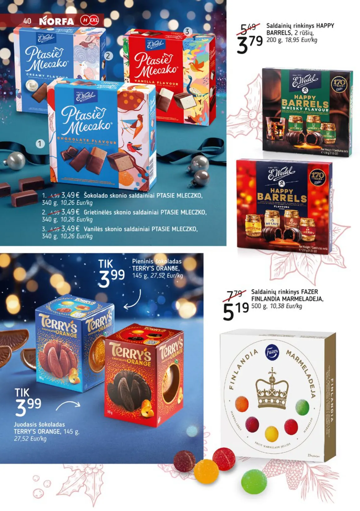 NORFA šventinis akcijų ir nuolaidų leidinys "Parsineškite namo kalėdas" nuo 2025.12.09 iki 2026.01.05 - 40