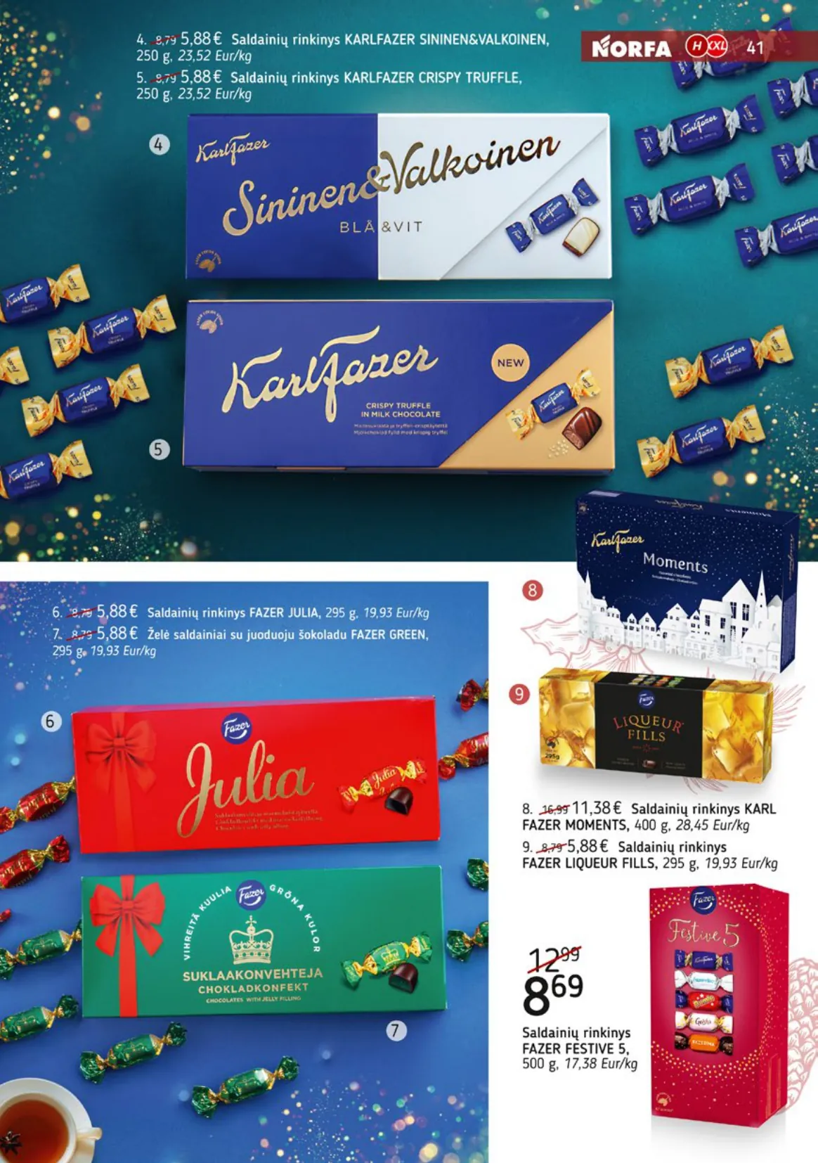 NORFA šventinis akcijų ir nuolaidų leidinys "Parsineškite namo kalėdas" nuo 2025.12.09 iki 2026.01.05 - 41