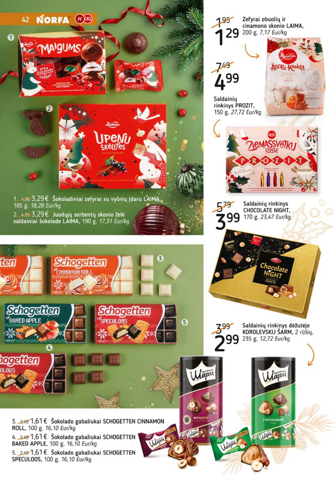 NORFA šventinis akcijų ir nuolaidų leidinys "Parsineškite namo kalėdas" nuo 2025.12.09 iki 2026.01.05 - 42