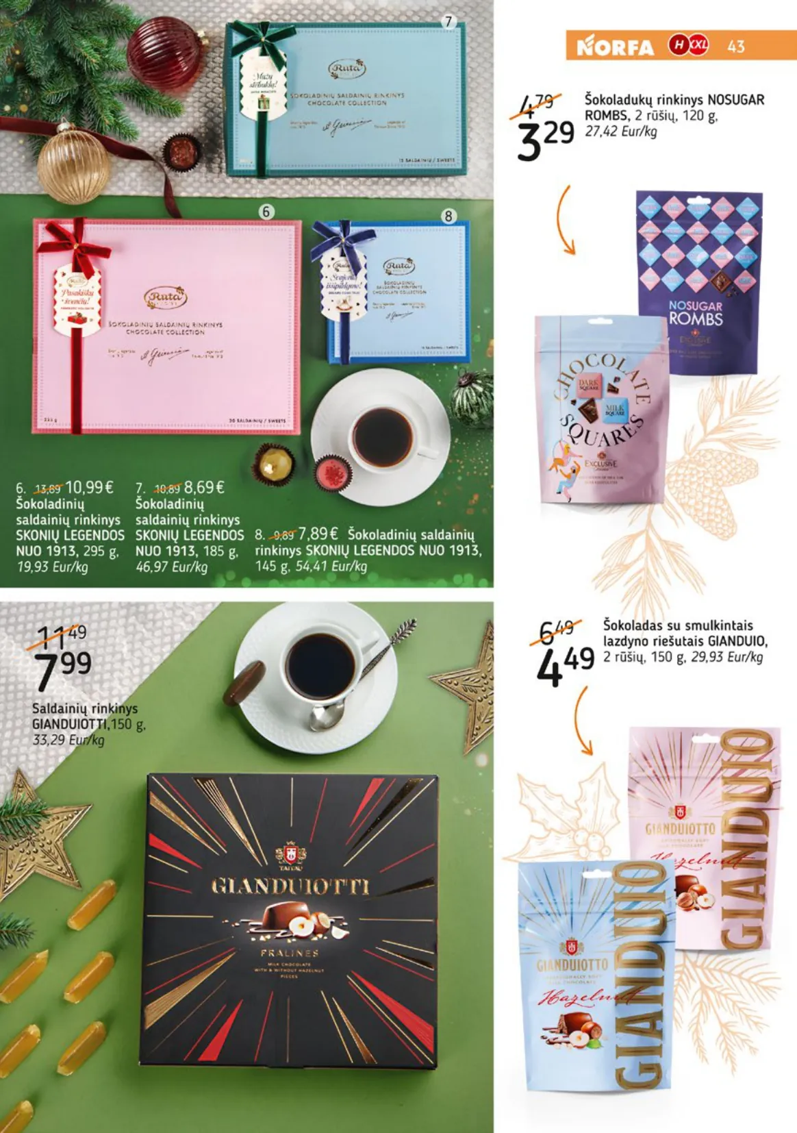 NORFA šventinis akcijų ir nuolaidų leidinys "Parsineškite namo kalėdas" nuo 2025.12.09 iki 2026.01.05 - 43