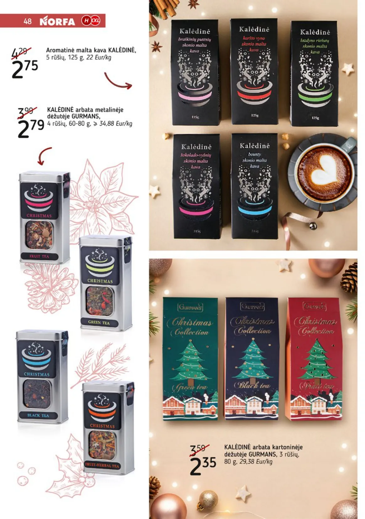 NORFA šventinis akcijų ir nuolaidų leidinys "Parsineškite namo kalėdas" nuo 2025.12.09 iki 2026.01.05 - 48