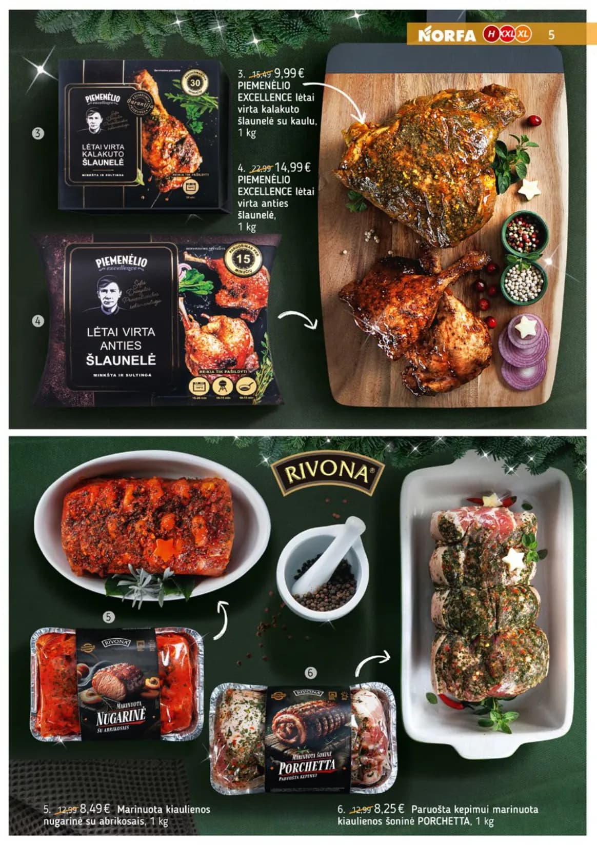 NORFA šventinis akcijų ir nuolaidų leidinys "Parsineškite namo kalėdas" nuo 2025.12.09 iki 2026.01.05 - 5