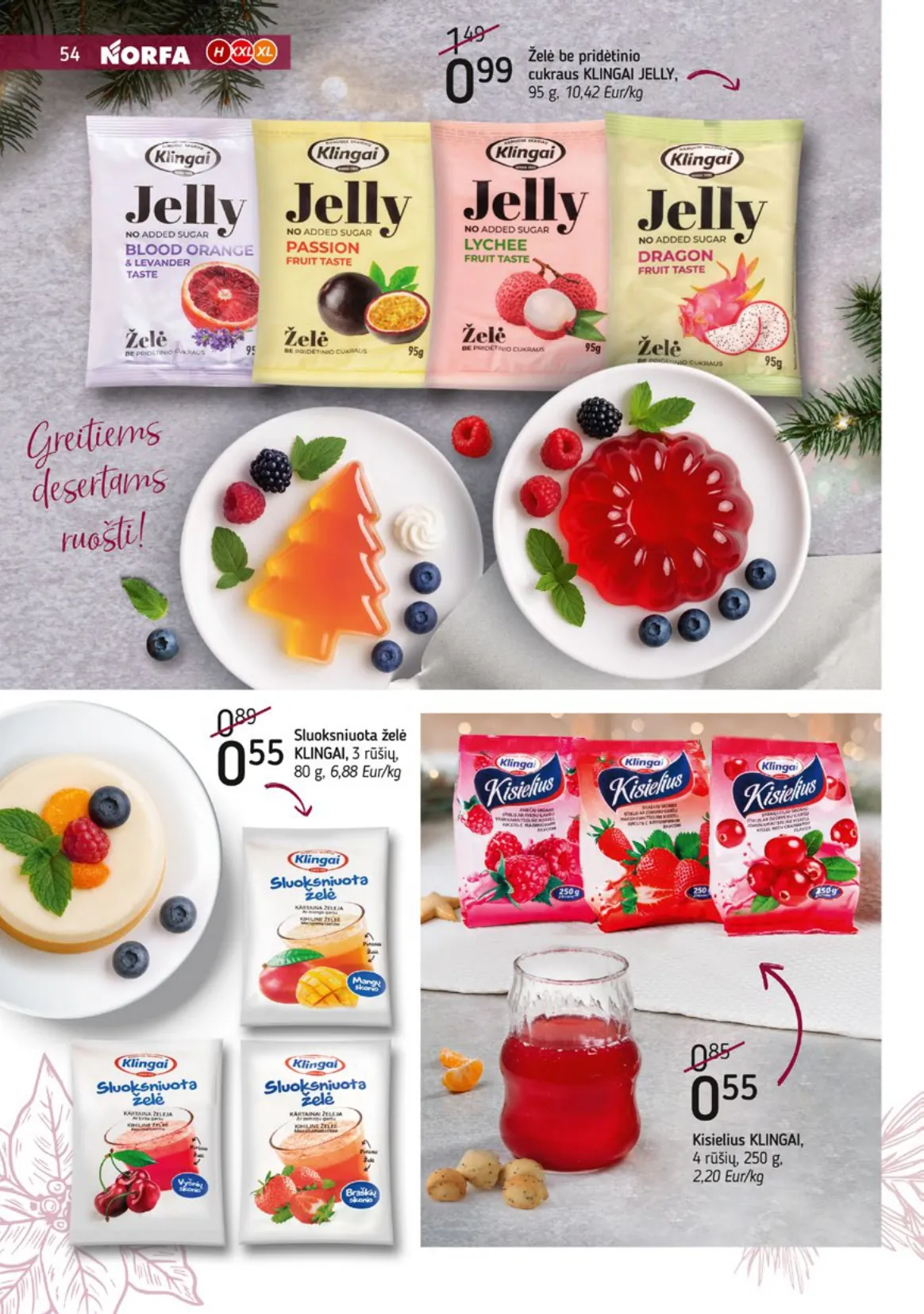 NORFA šventinis akcijų ir nuolaidų leidinys "Parsineškite namo kalėdas" nuo 2025.12.09 iki 2026.01.05 - 54