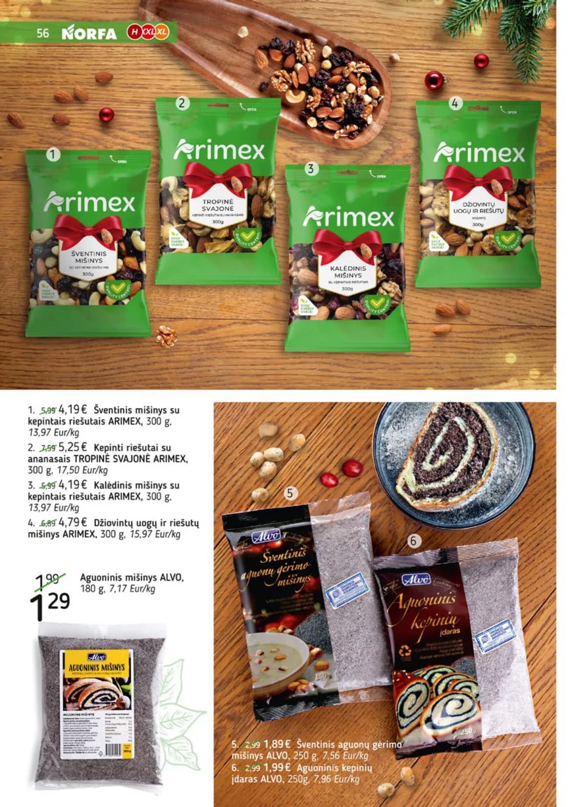 NORFA šventinis akcijų ir nuolaidų leidinys "Parsineškite namo kalėdas" nuo 2025.12.09 iki 2026.01.05 - 56
