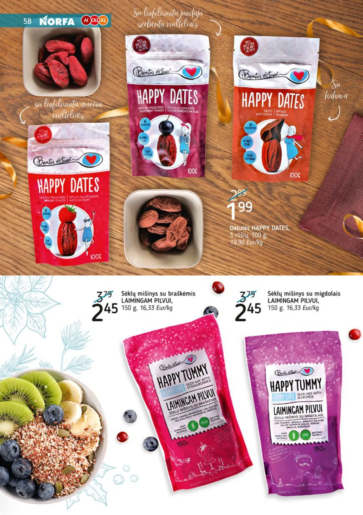 NORFA šventinis akcijų ir nuolaidų leidinys "Parsineškite namo kalėdas" nuo 2025.12.09 iki 2026.01.05 - 58