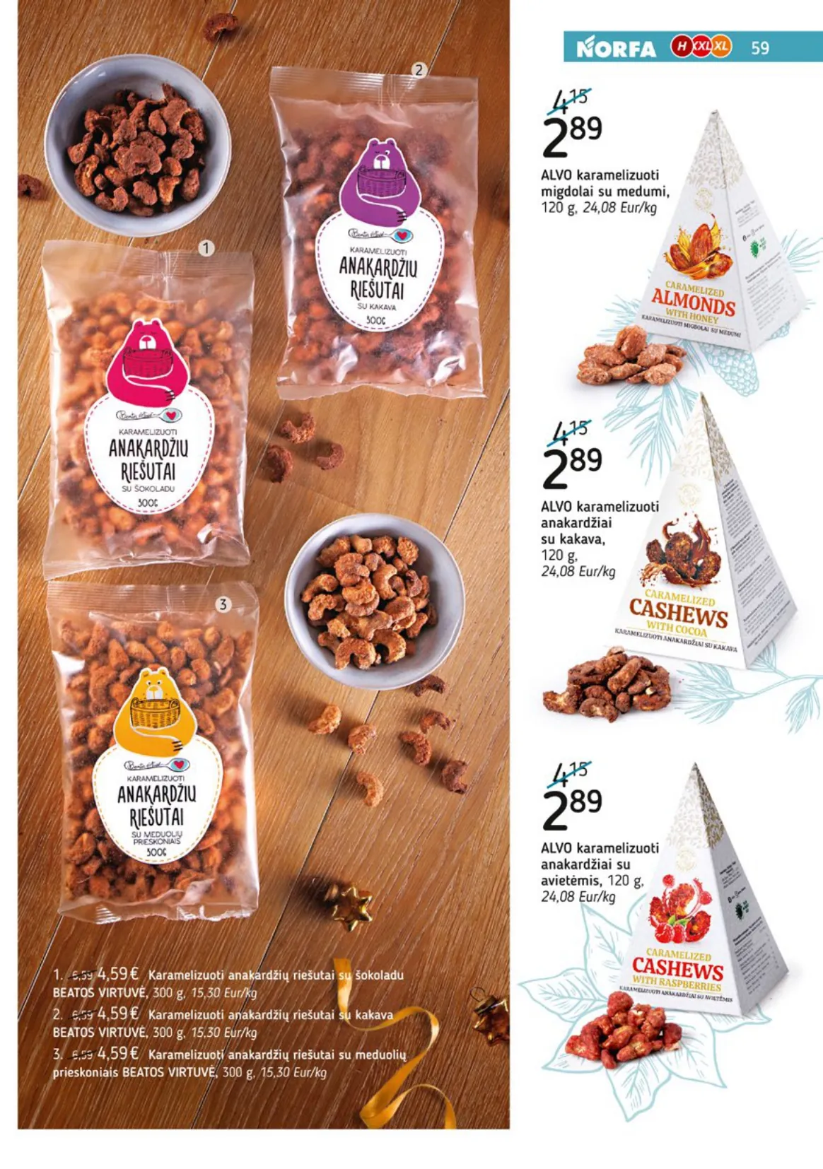 NORFA šventinis akcijų ir nuolaidų leidinys "Parsineškite namo kalėdas" nuo 2025.12.09 iki 2026.01.05 - 59