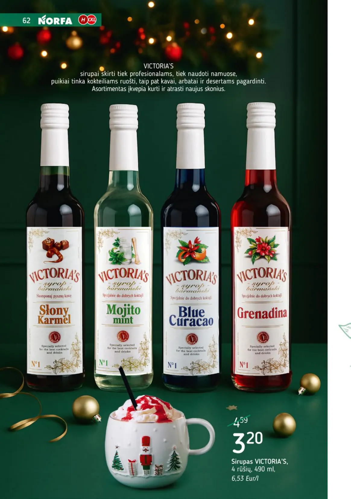 NORFA šventinis akcijų ir nuolaidų leidinys "Parsineškite namo kalėdas" nuo 2025.12.09 iki 2026.01.05 - 62