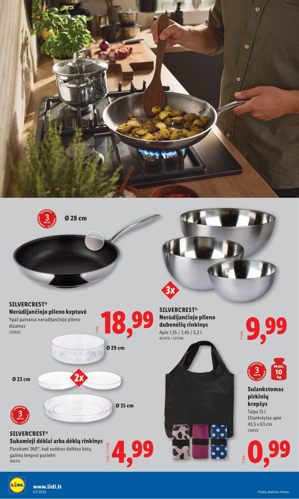 LIDL ne maisto prekių akcijų ir nuolaidų leidinys Nr. 7 nuo 2026.02.09 iki 2026.02.15 - 14