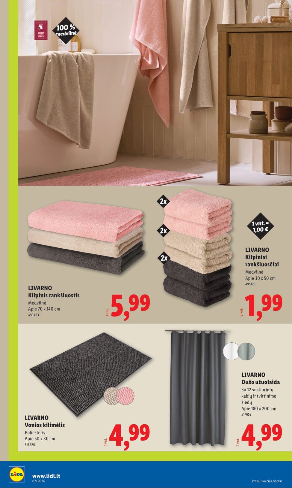 LIDL ne maisto prekių akcijų ir nuolaidų leidinys Nr. 7 nuo 2026.02.09 iki 2026.02.15 - 18