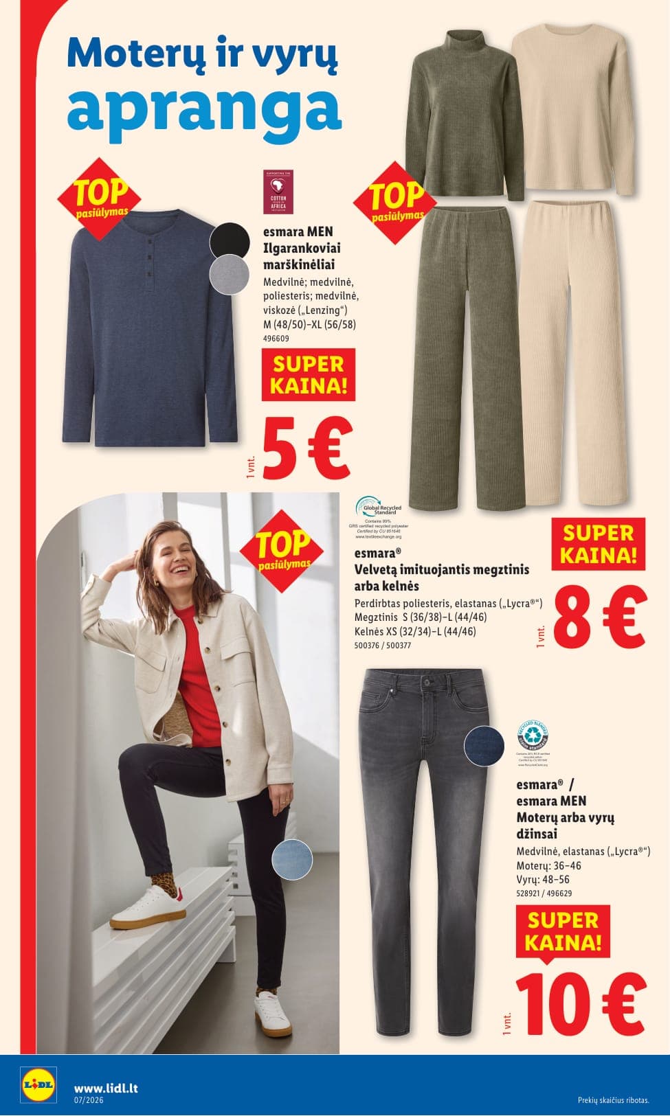 LIDL ne maisto prekių akcijų ir nuolaidų leidinys Nr. 7 nuo 2026.02.09 iki 2026.02.15 - 2